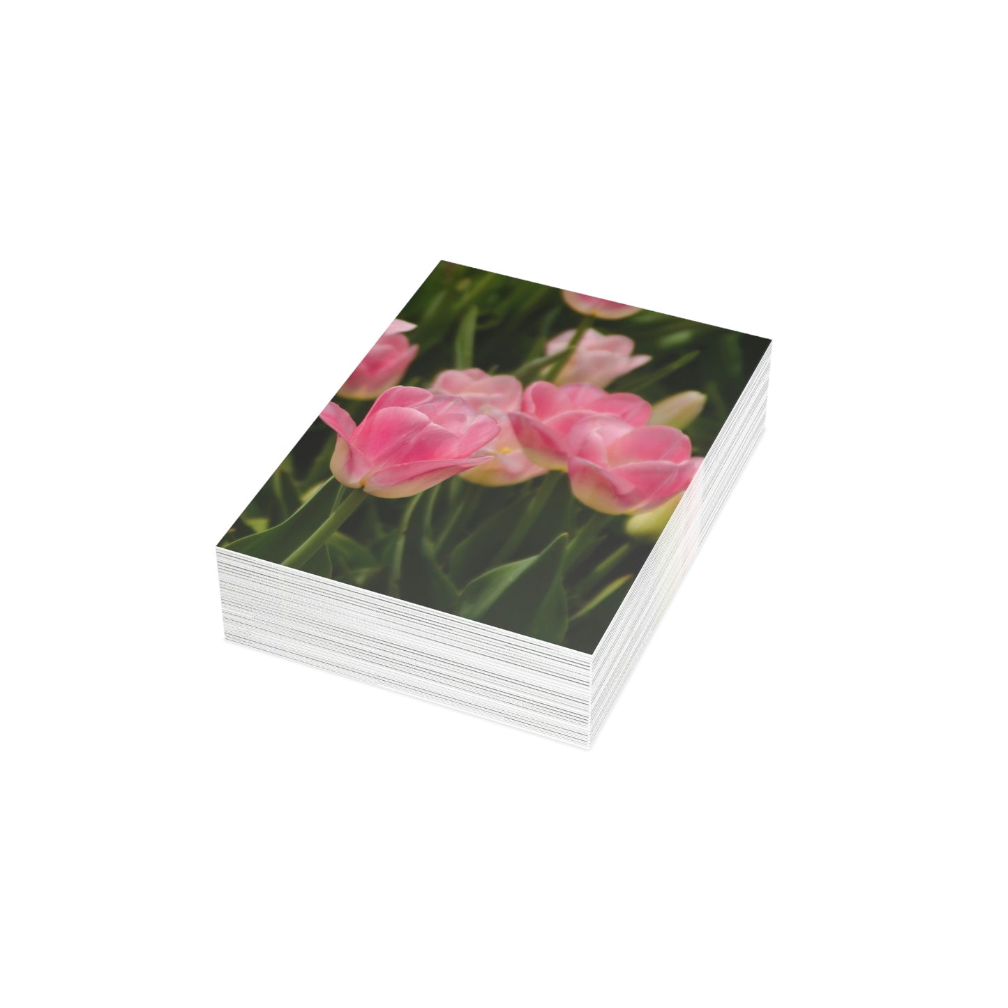 Flowers 17 Greeting Cards (1, 10, 30, and 50pcs)