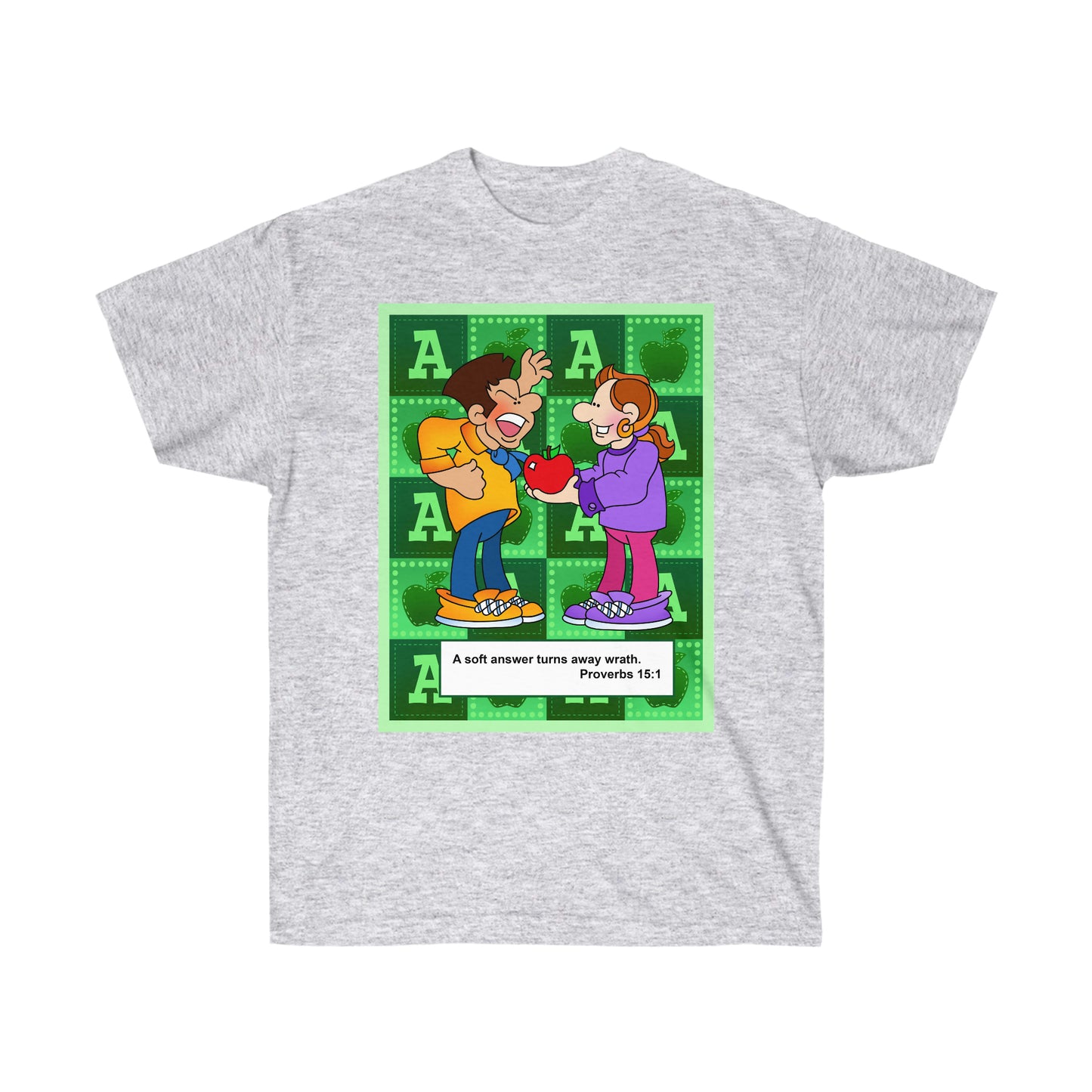 The Bible as Simple as ABC A Unisex Ultra Cotton Tee