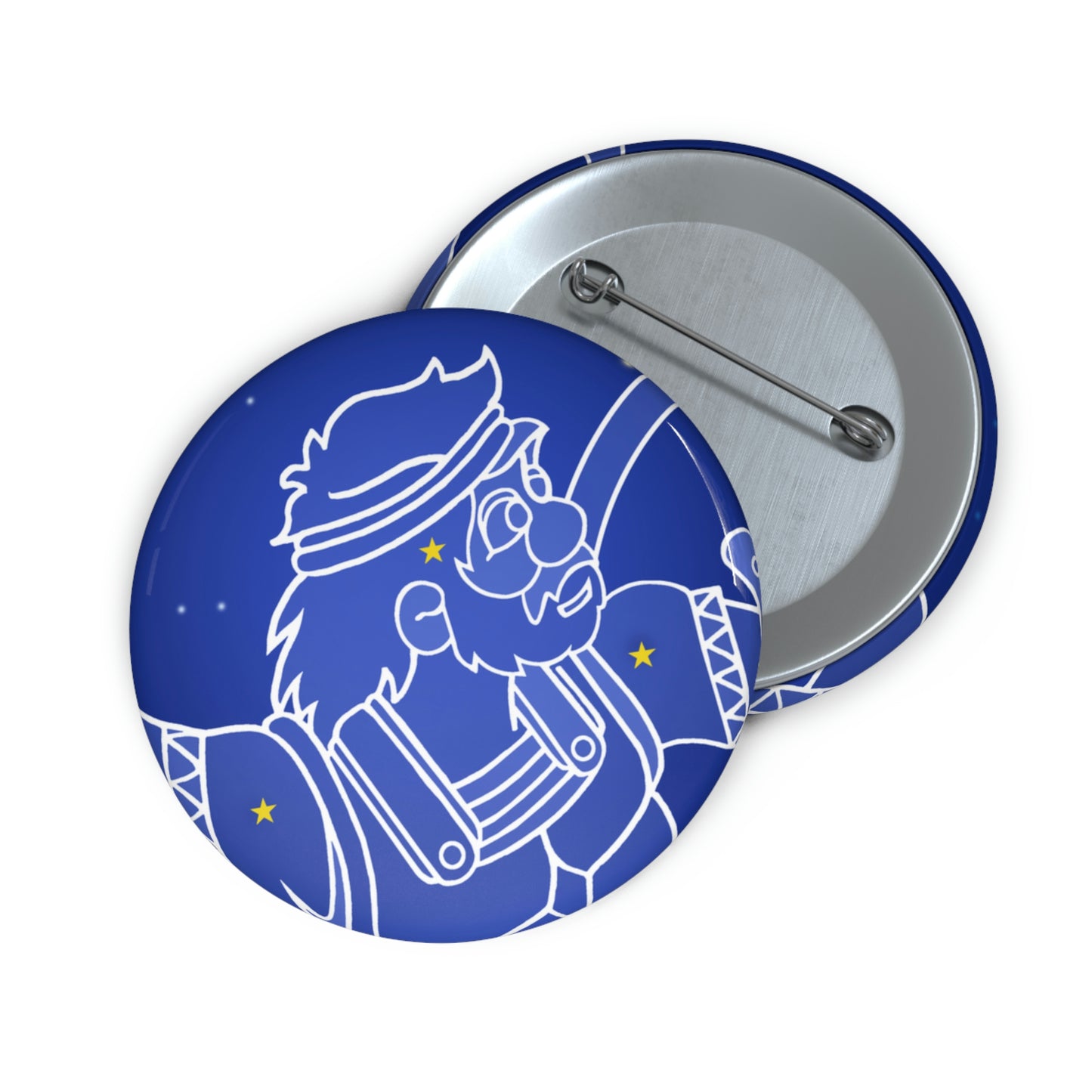 Triple Gratitude with Assorted Monsters!! Custom Pin Buttons