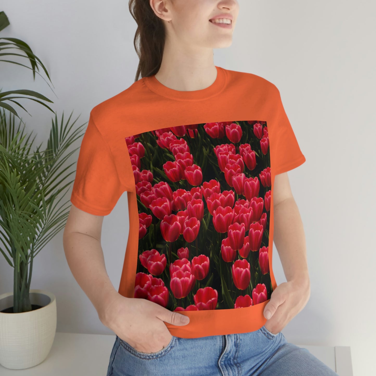 Flowers 24 Unisex Jersey Short Sleeve Tee