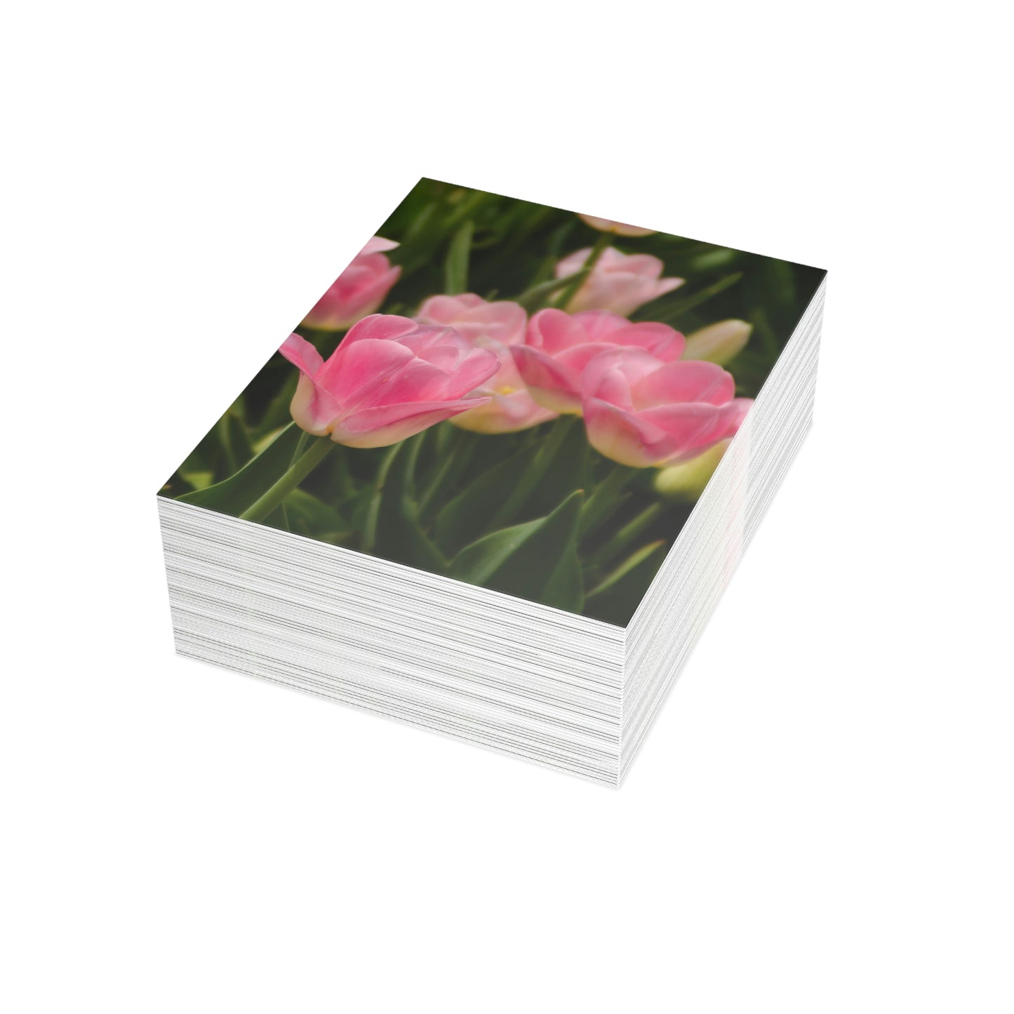 Flowers 17 Greeting Cards (1, 10, 30, and 50pcs)