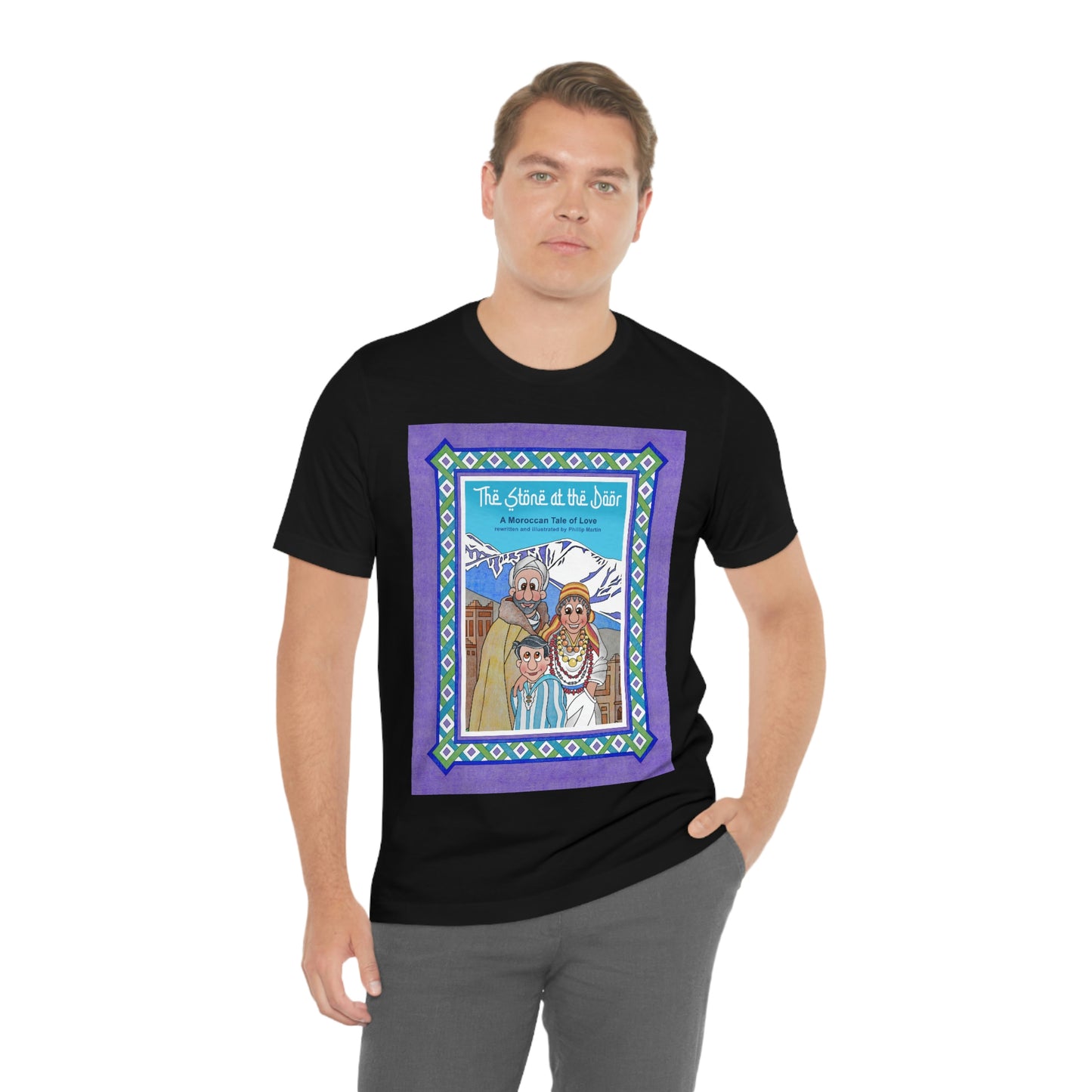 The Stone at the Door Unisex Jersey Short Sleeve Tee