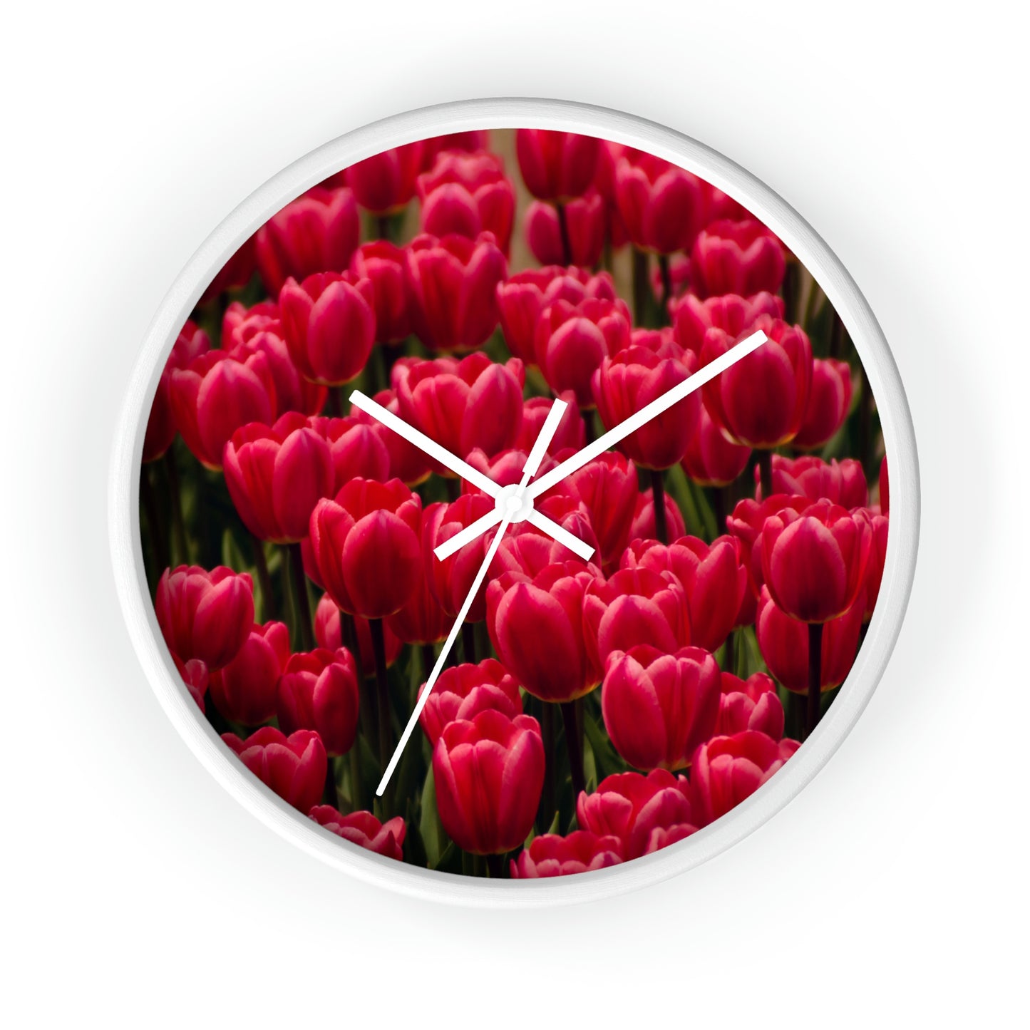 Flowers 15 Wall Clock