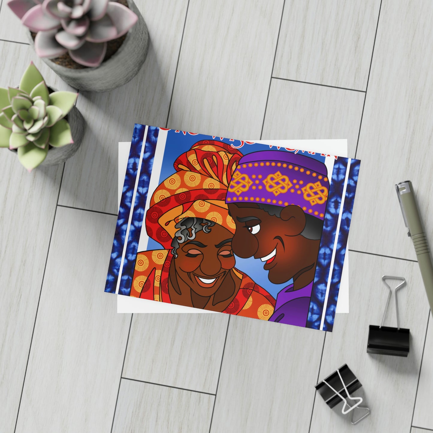 The Paramount Chief and One Wise Woman Greeting Card Bundles (envelopes not included)