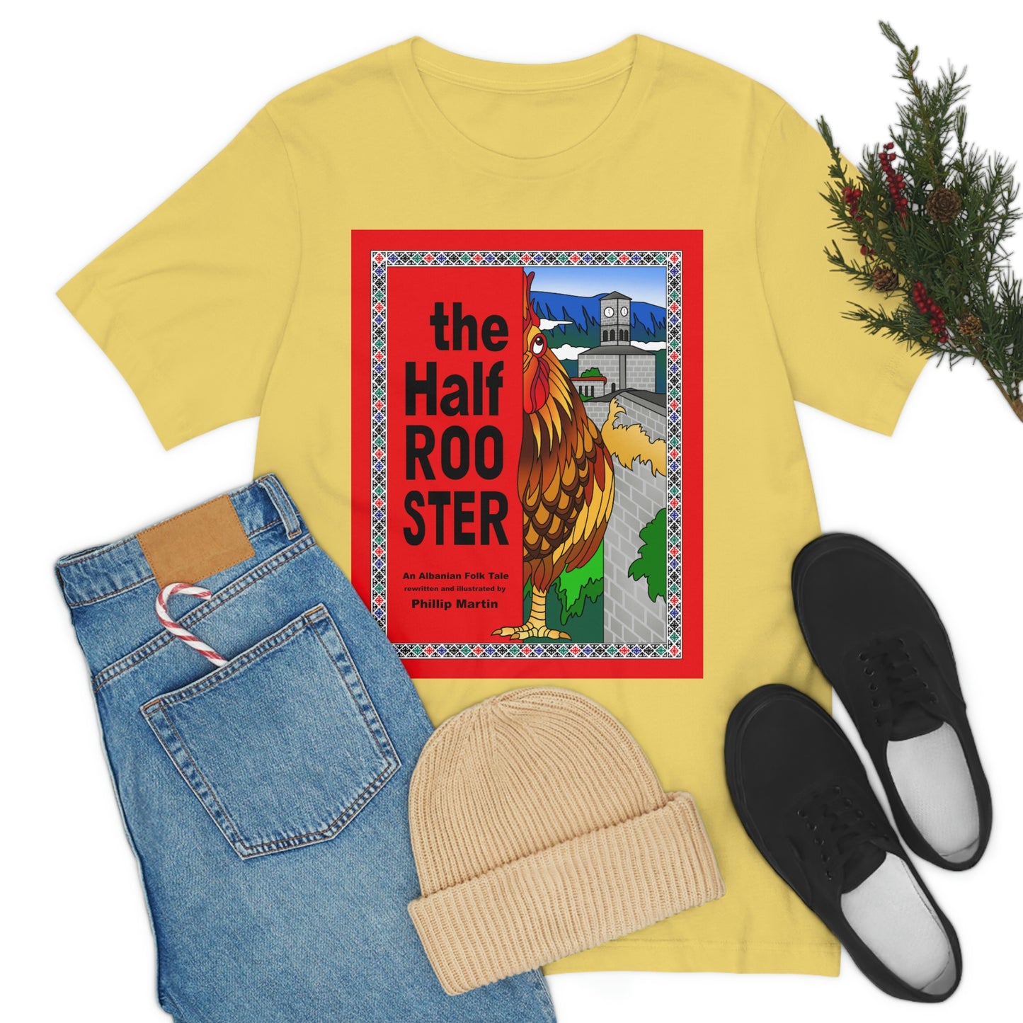 The Half Rooster Unisex Jersey Short Sleeve Tee