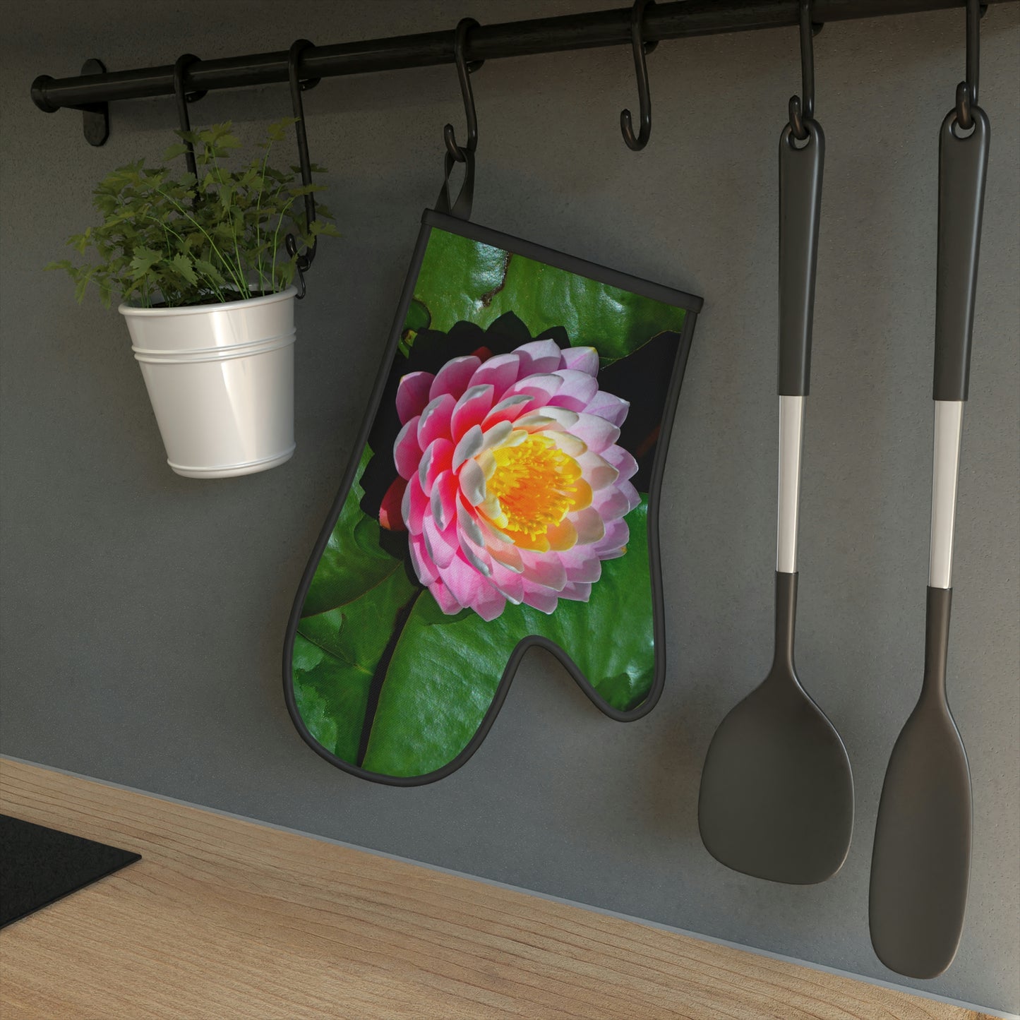 Flowers 25 Oven Glove