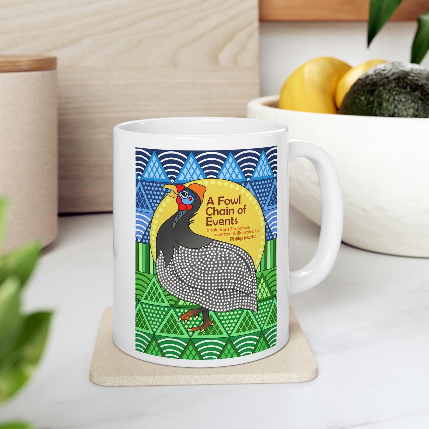 A Fowl Chain of Events Ceramic Mug 11oz