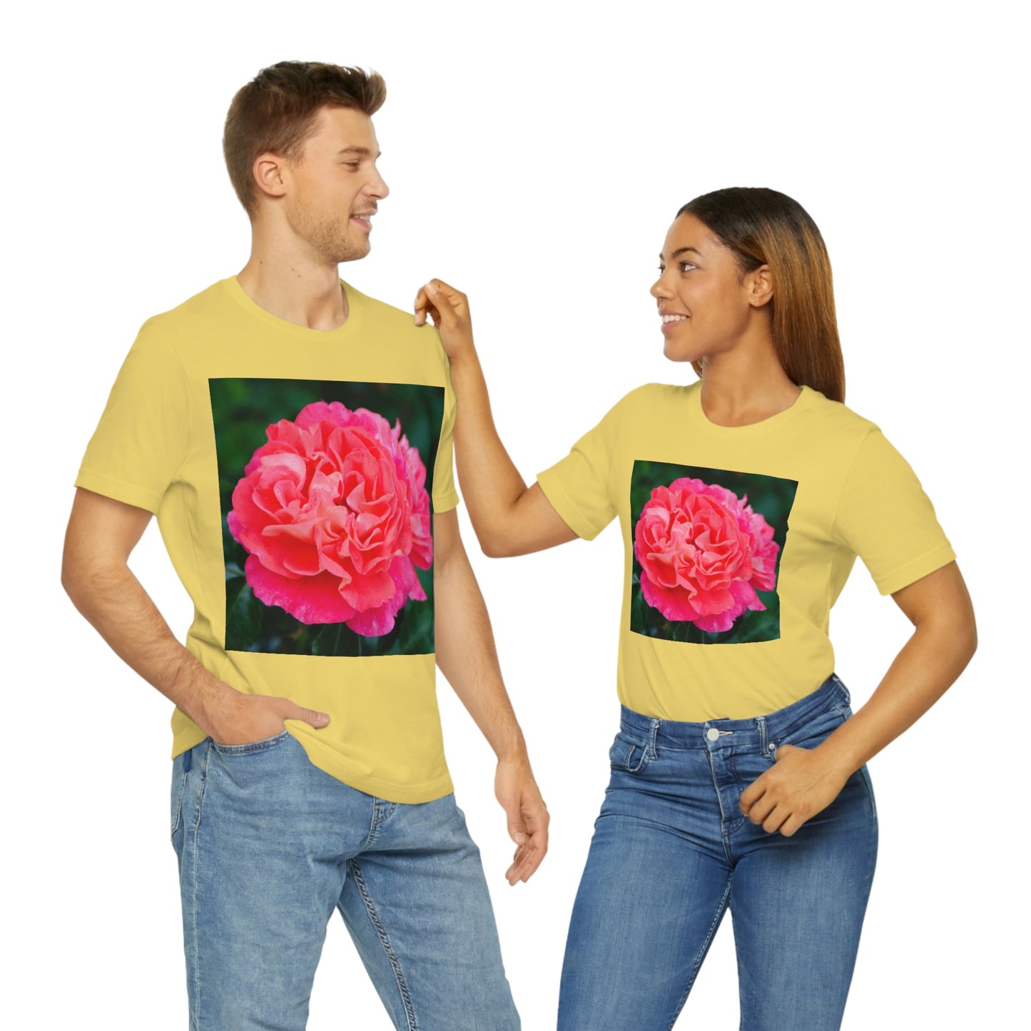 Flowers 08 Unisex Jersey Short Sleeve Tee