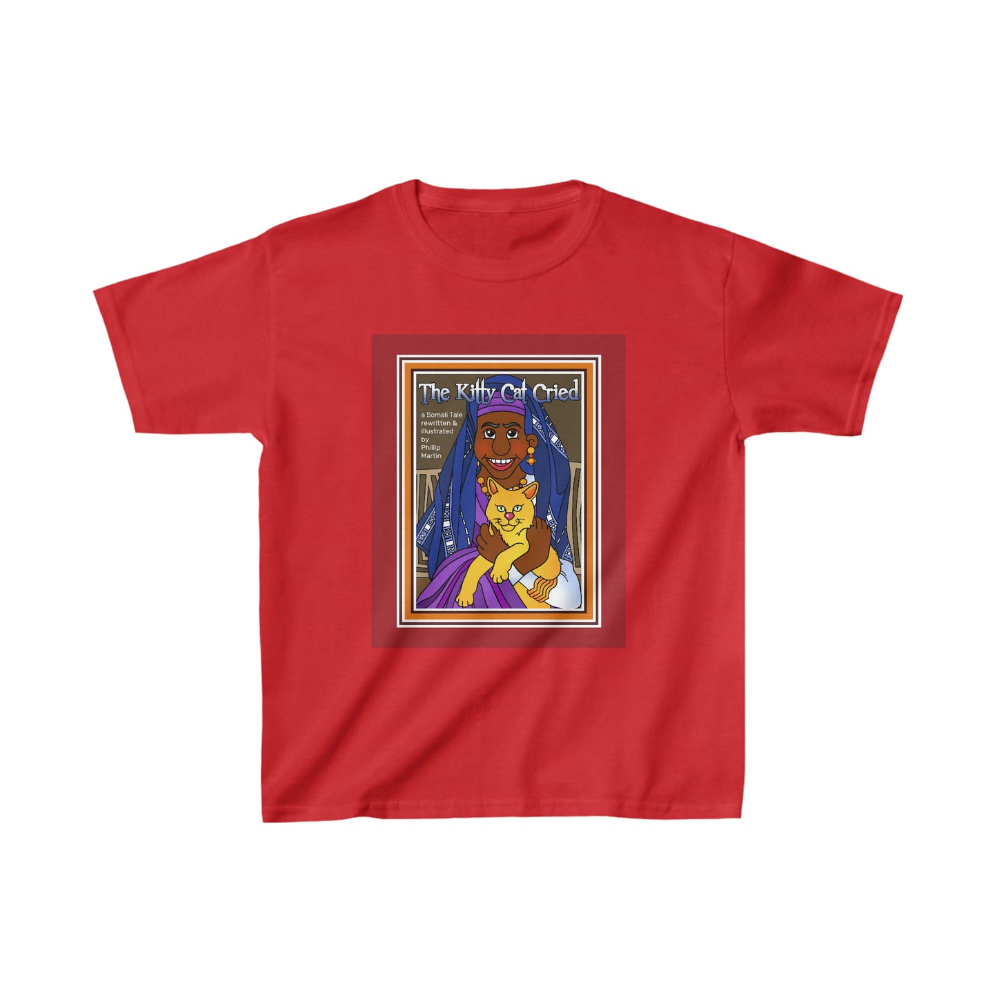 The Kitty Cat Cried Kids Heavy Cotton™ Tee