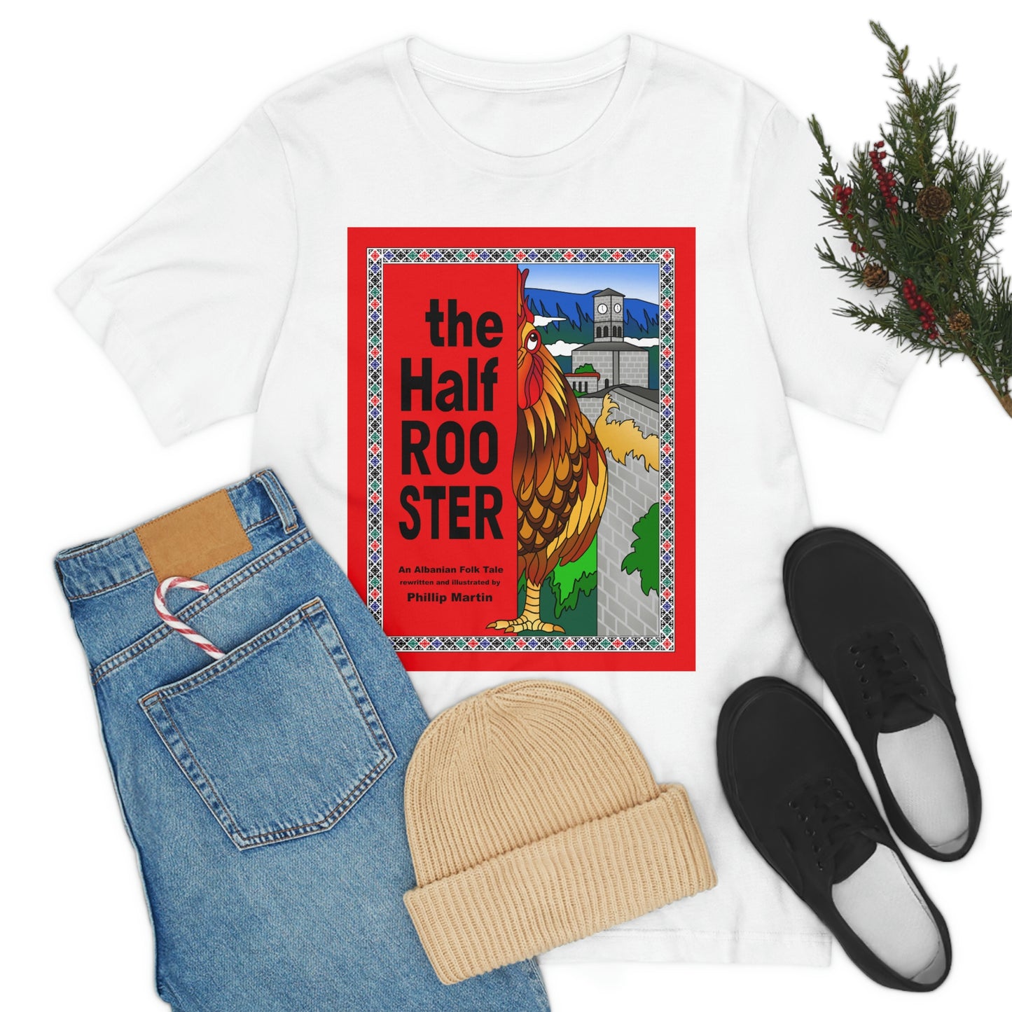 The Half Rooster Unisex Jersey Short Sleeve Tee