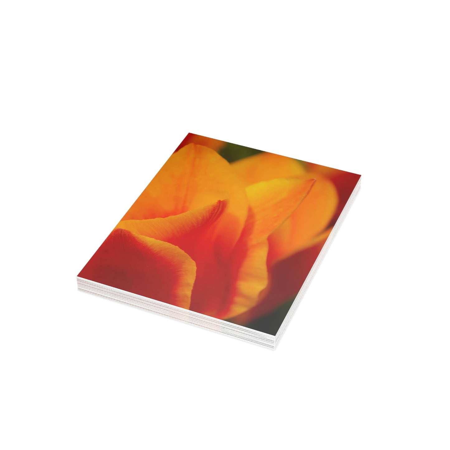 Flowers 15 Greeting Cards (1, 10, 30, and 50pcs)