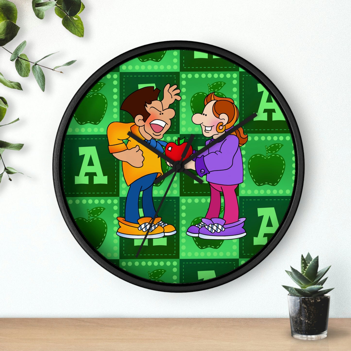 The Bible as Simple as ABC A Wall clock