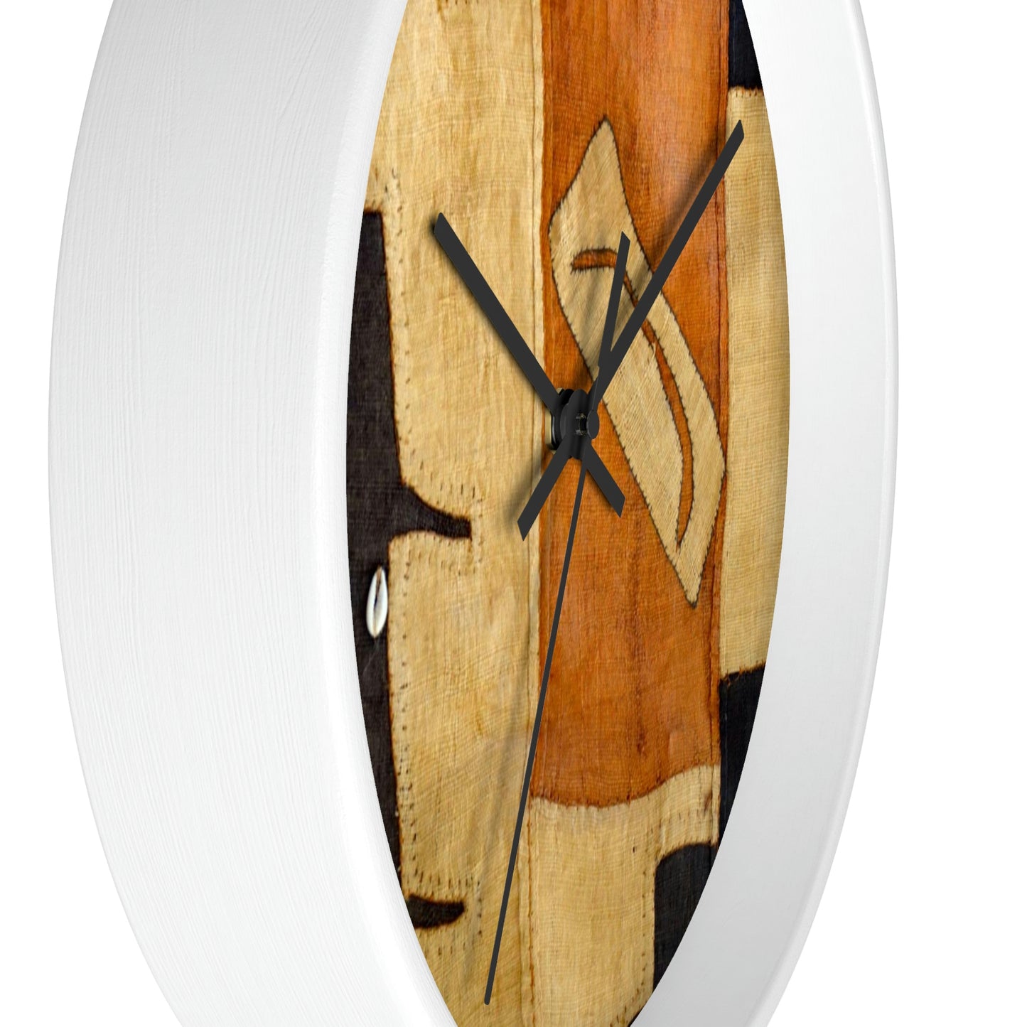 A Show of Hands Fabric! Wall Clock