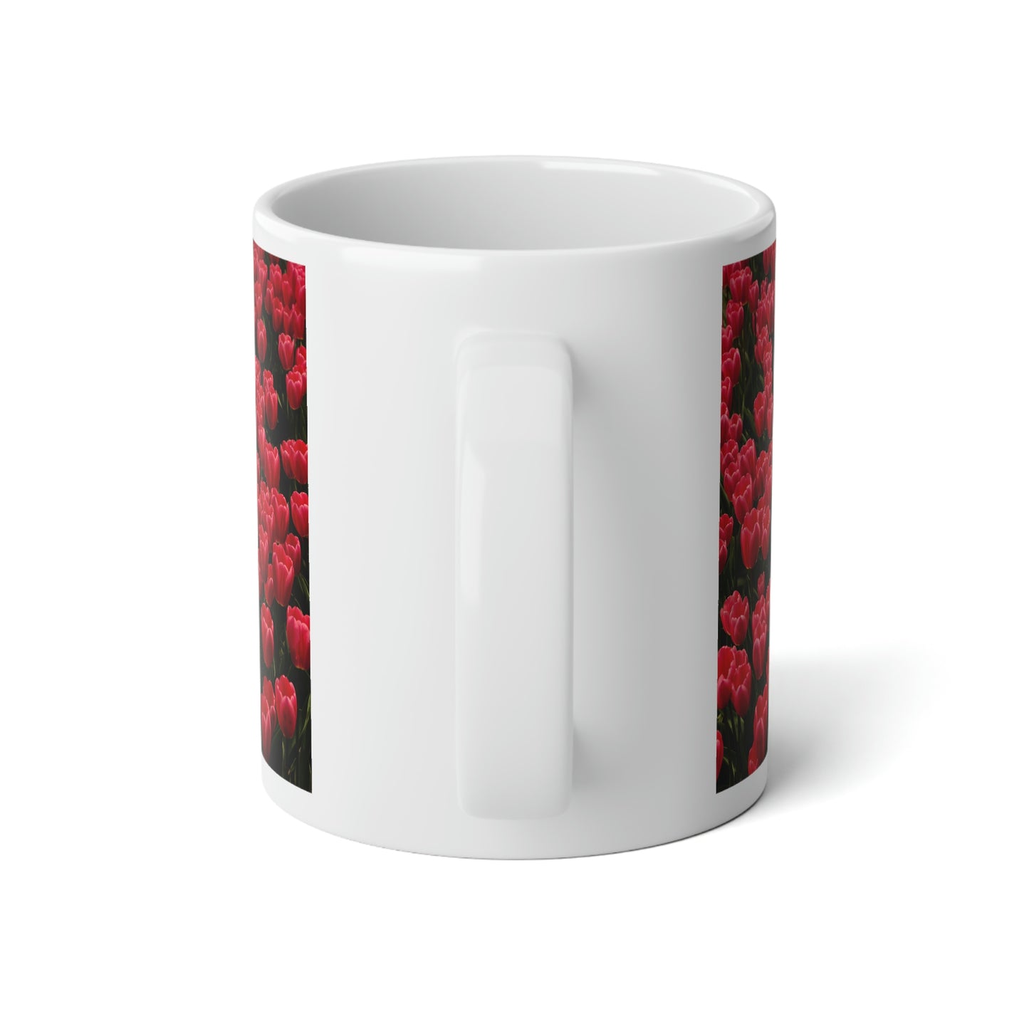 Flowers 24 Jumbo Mug, 20oz