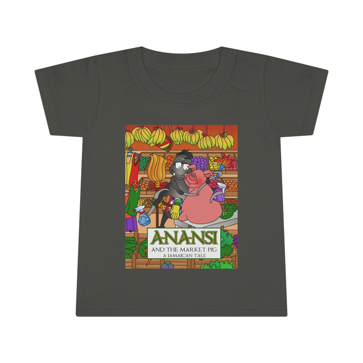 Anansi and the Market Pig Toddler T-shirt