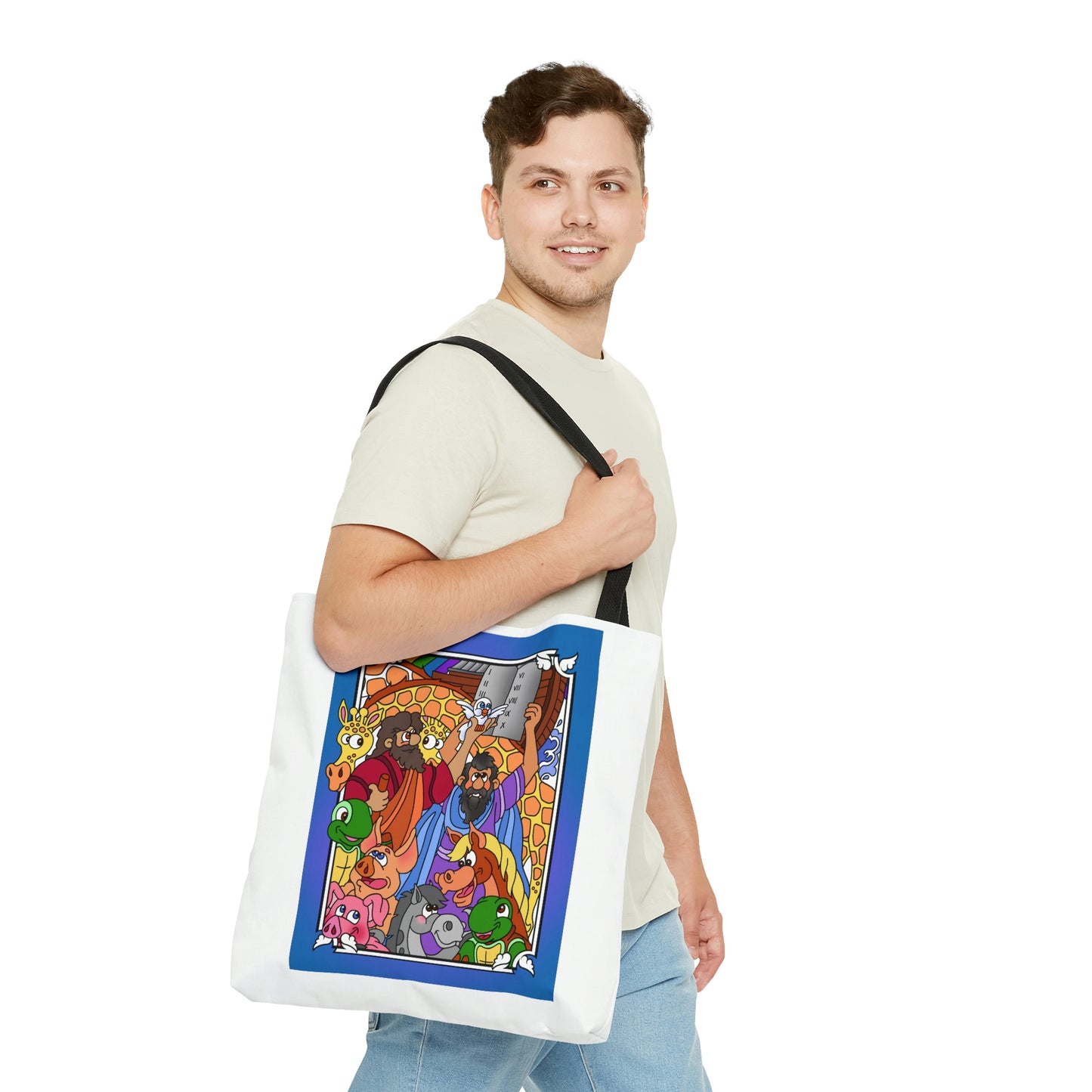 Hark and Harold Angel Sing! AOP Tote Bag