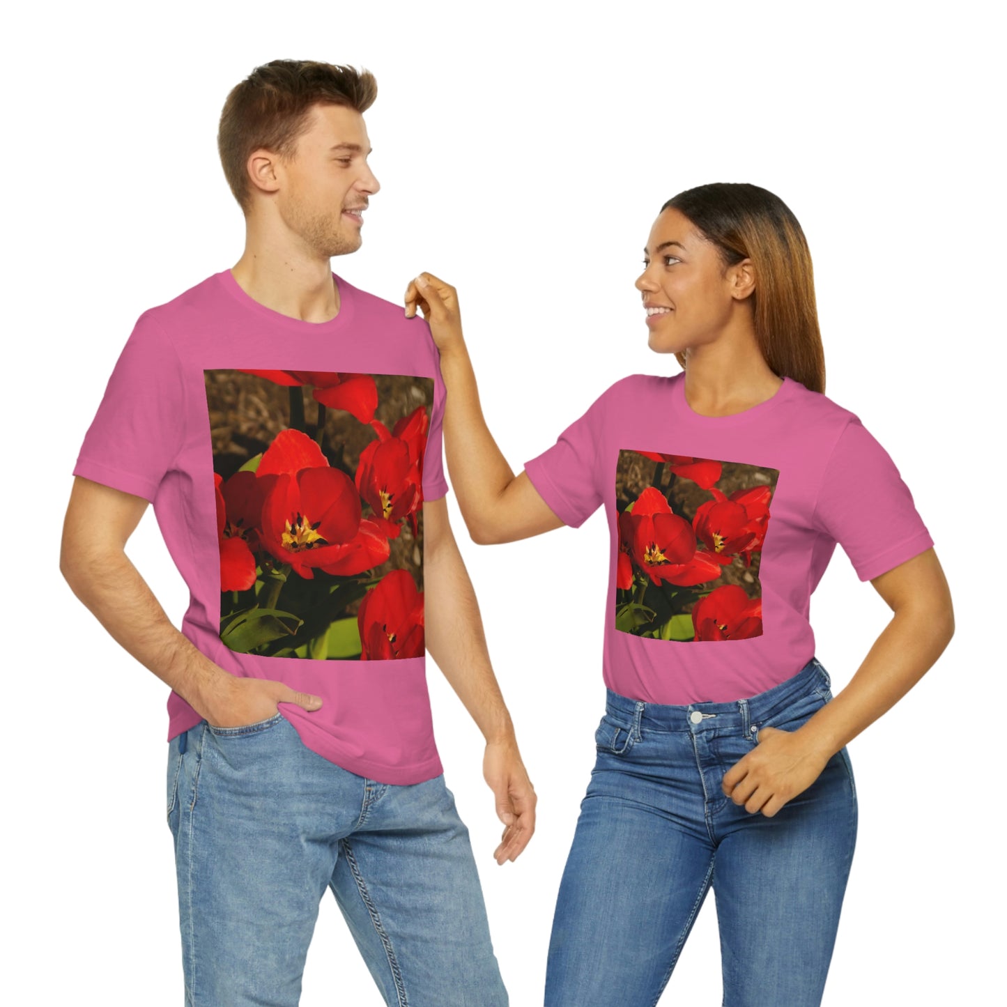 Flowers 05 Unisex Jersey Short Sleeve Tee