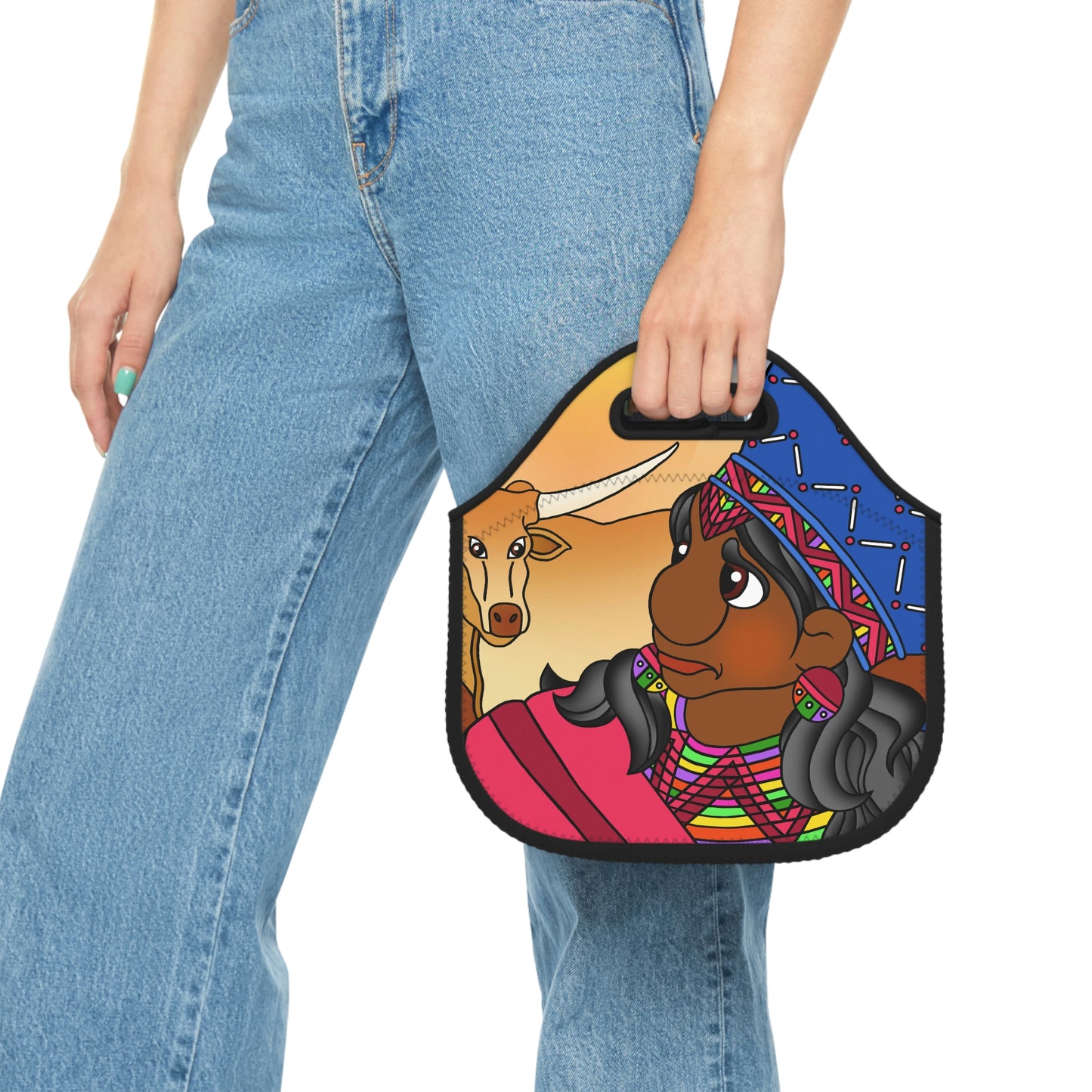 Once Upon Southern Africa! Neoprene Lunch Bag
