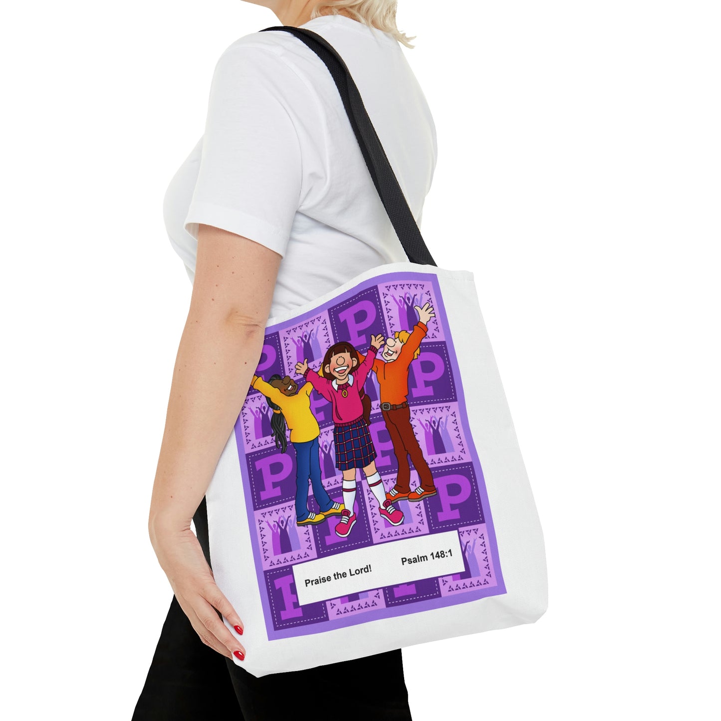The Bible as Simple as ABC P AOP Tote Bag