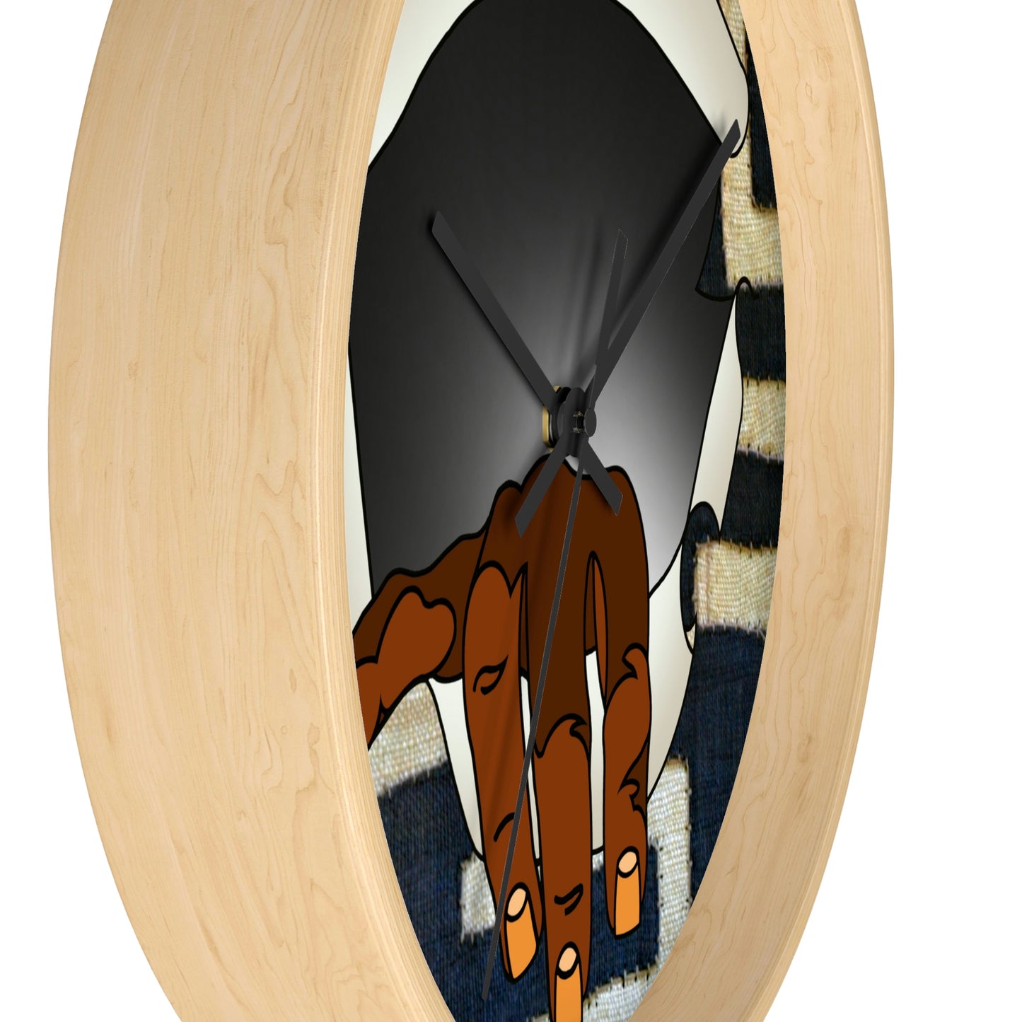A Show of Hands! Wall clock