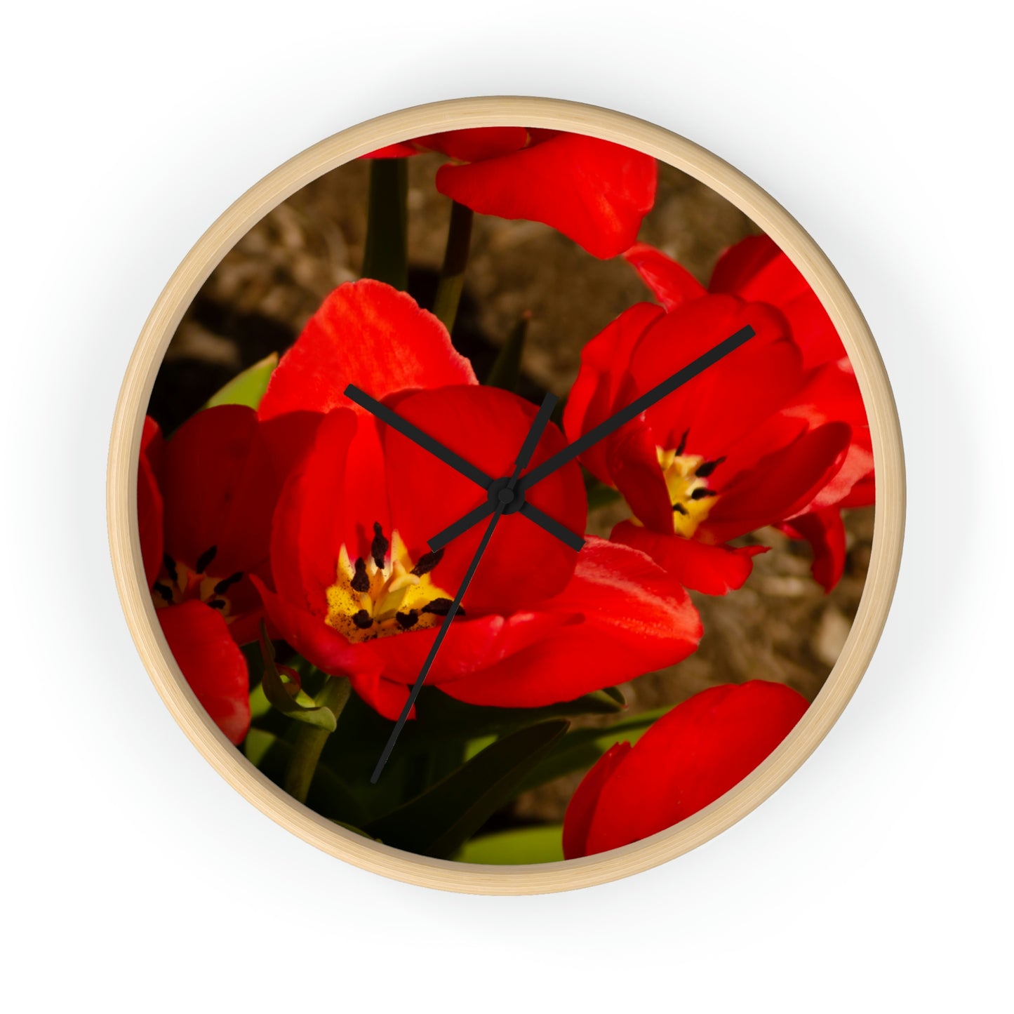 Flowers 05 Wall Clock