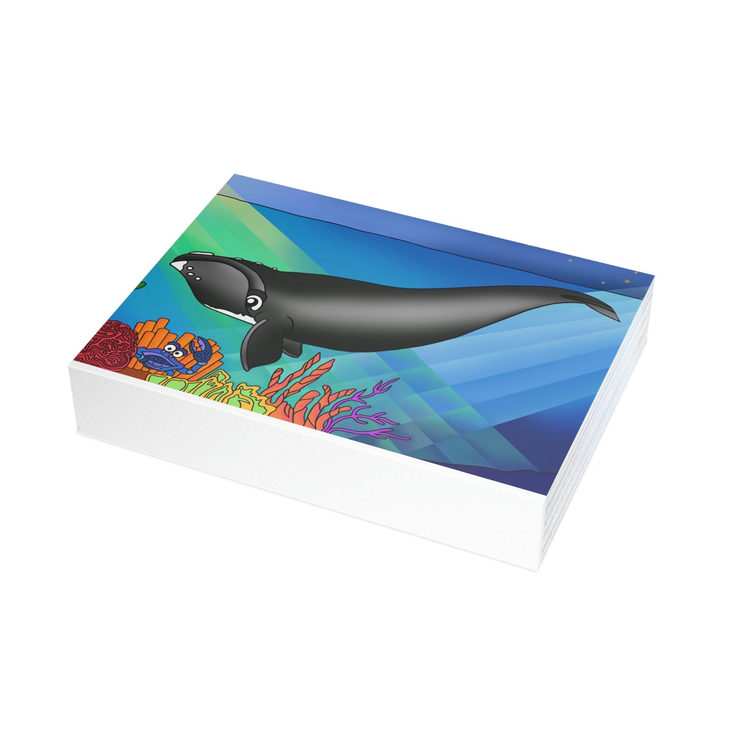 Gray Whale Greeting Card Bundles (envelopes not included)