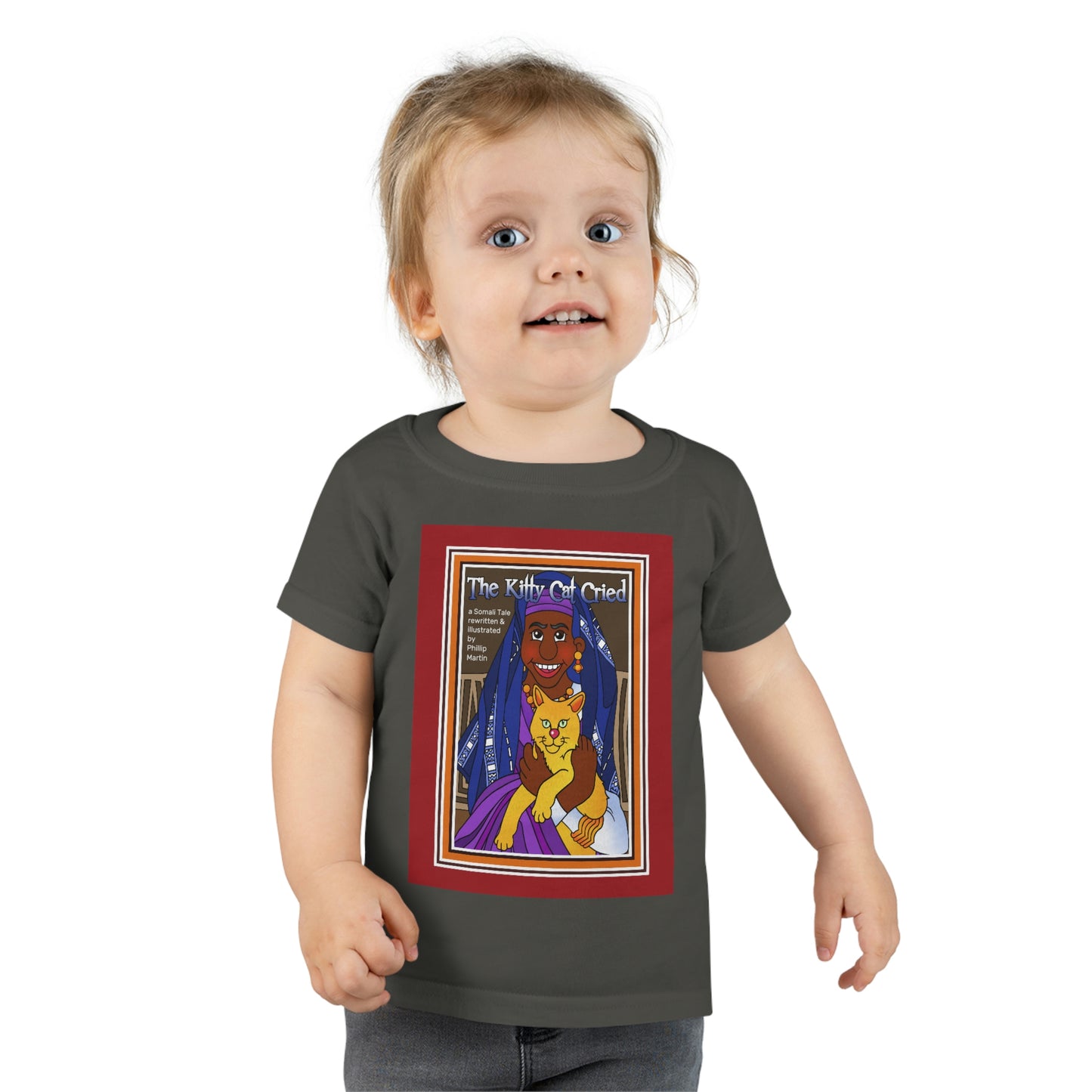 The Kitty Cat Cried Toddler T-shirt