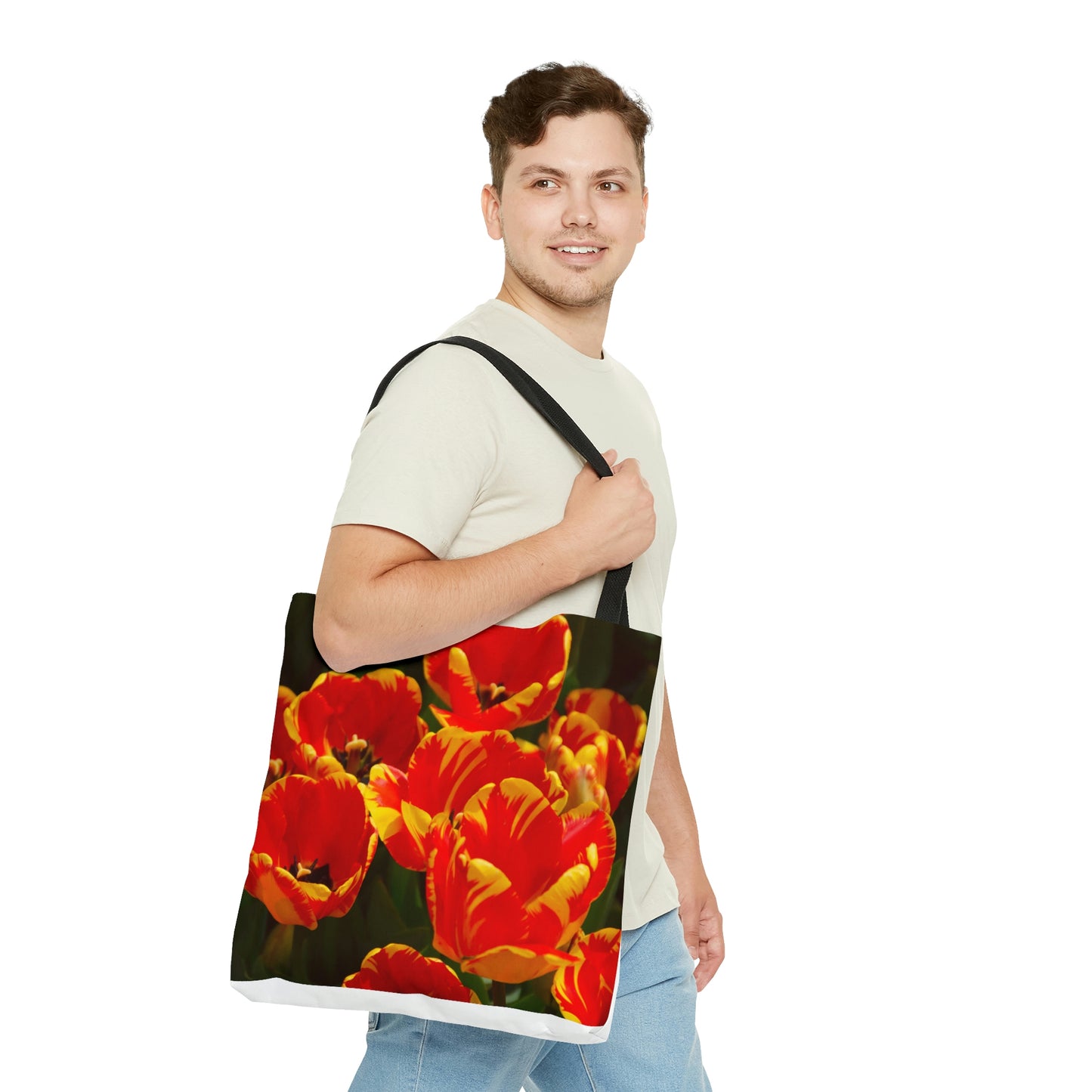 Flowers 07 AOP Tote Bag