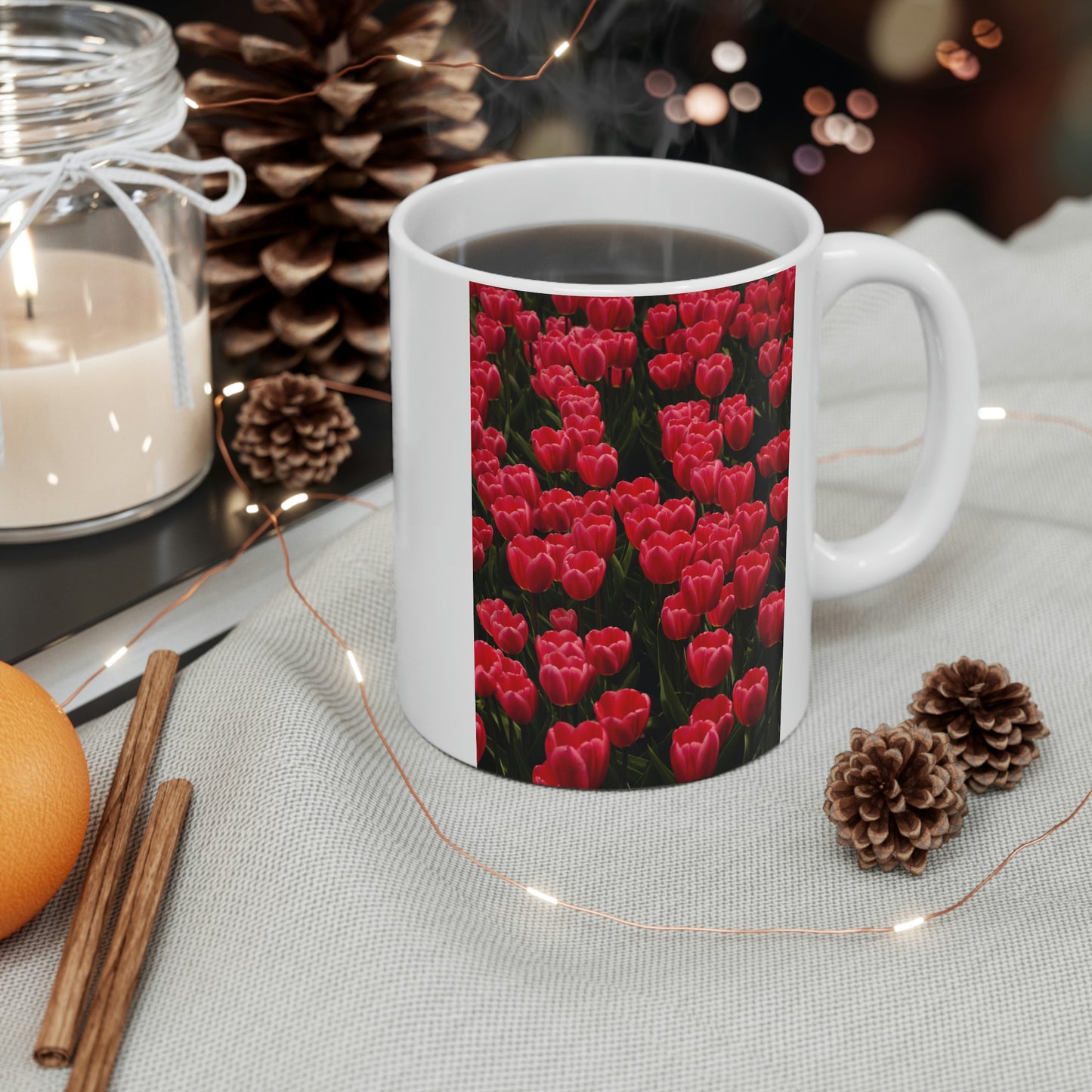 Flowers 24 Ceramic Mug 11oz