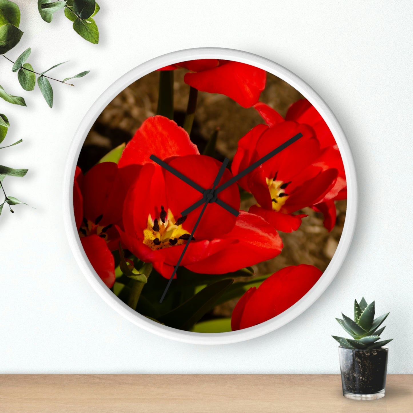 Flowers 05 Wall Clock
