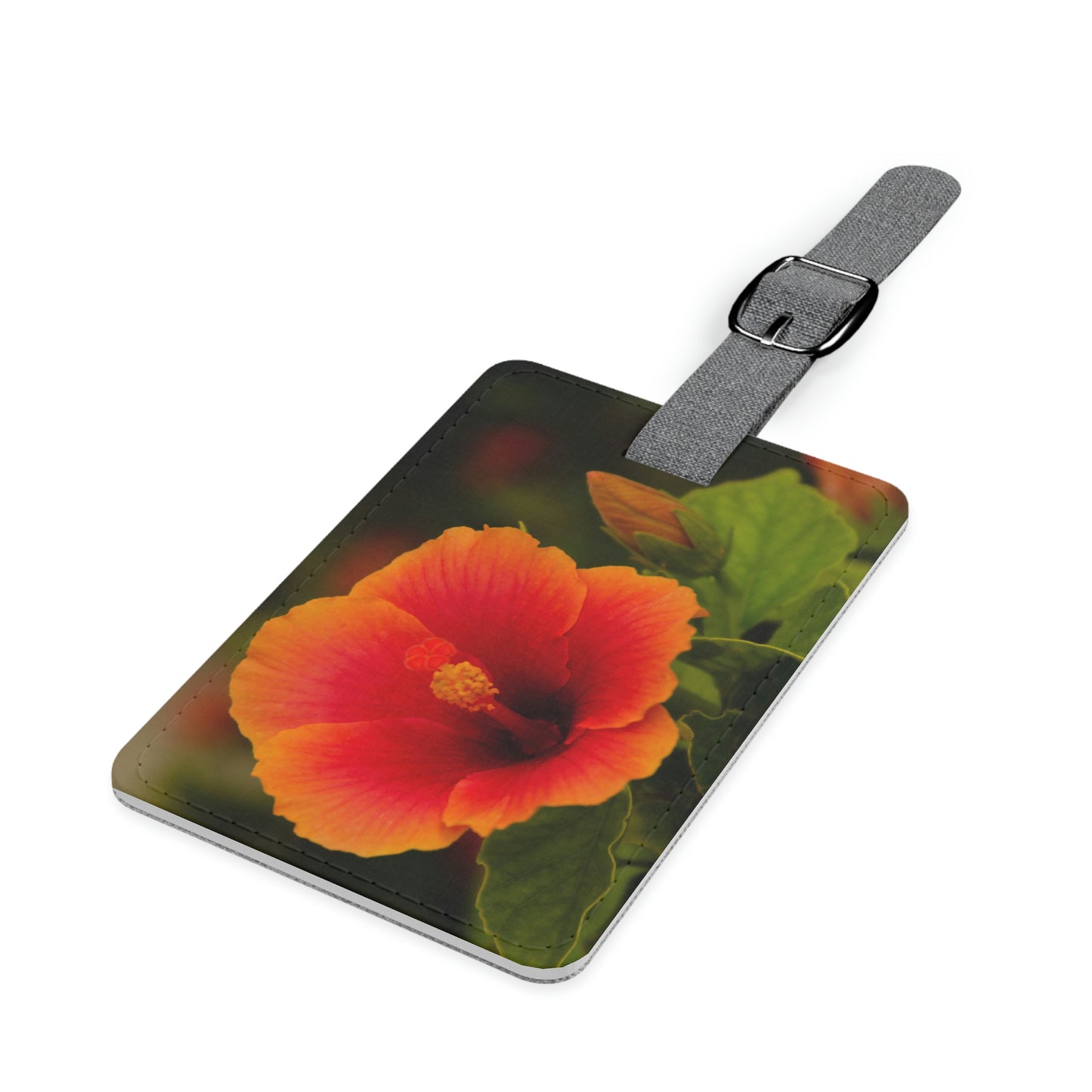 Flowers 31 Saffiano Polyester Luggage Tag, Rectangle