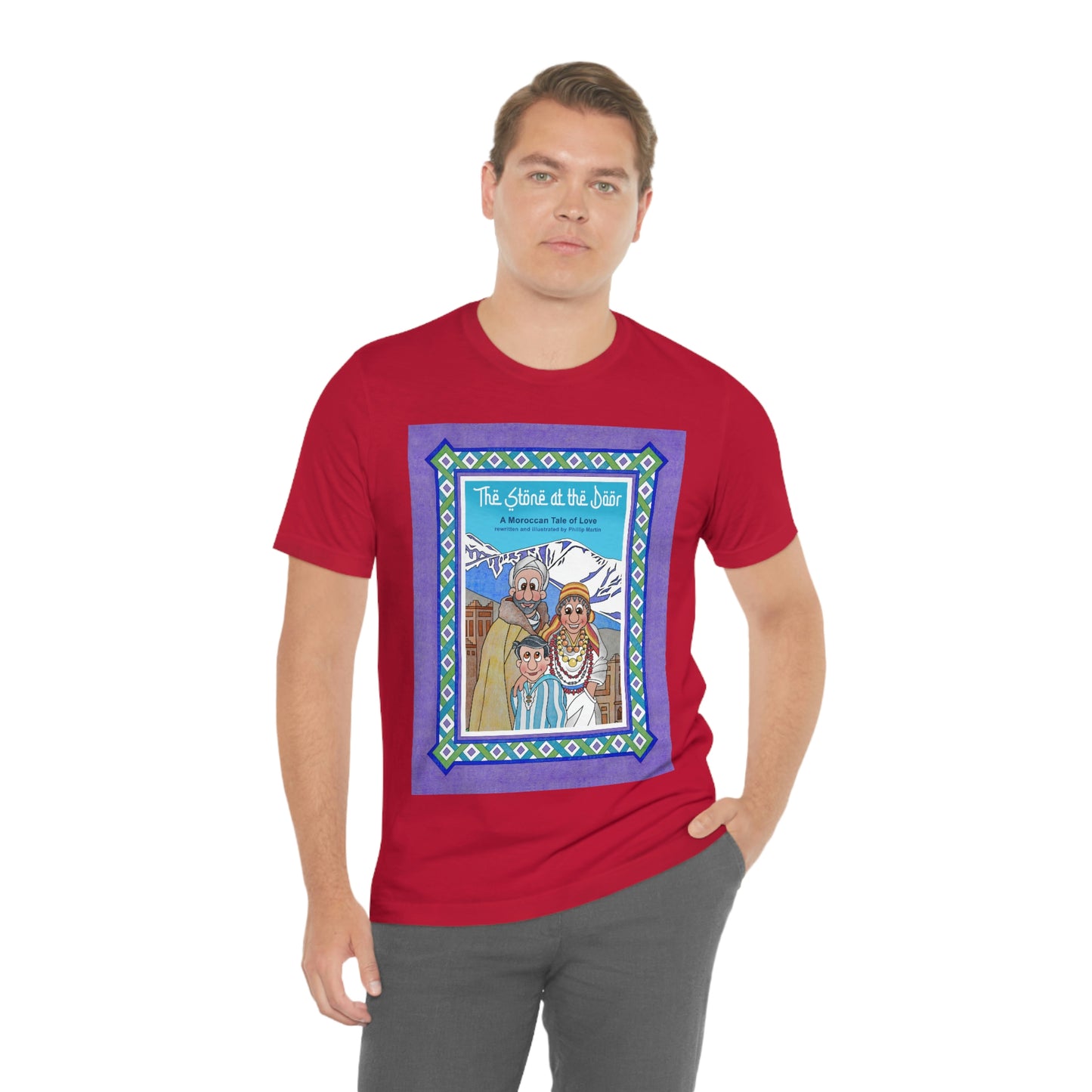 The Stone at the Door Unisex Jersey Short Sleeve Tee