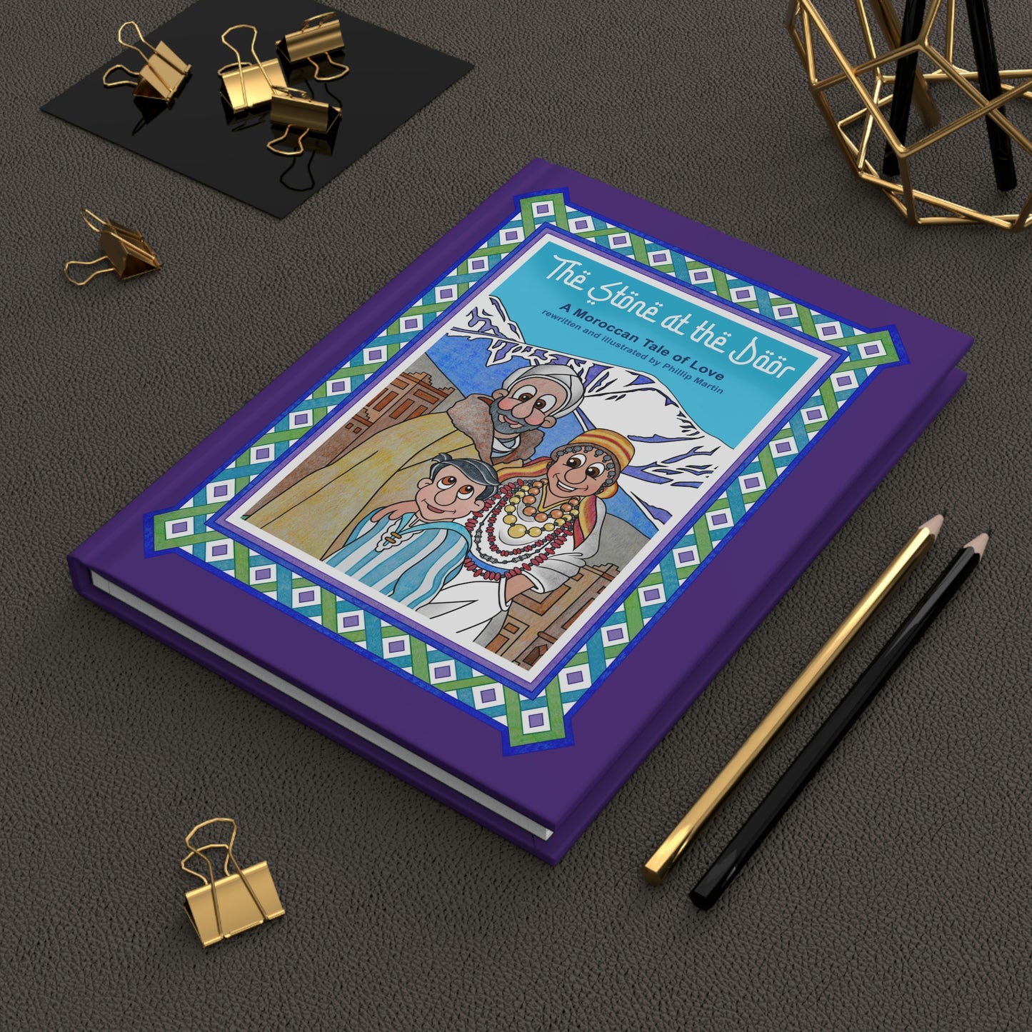 The Stone at the Door Hardcover Journal Matte