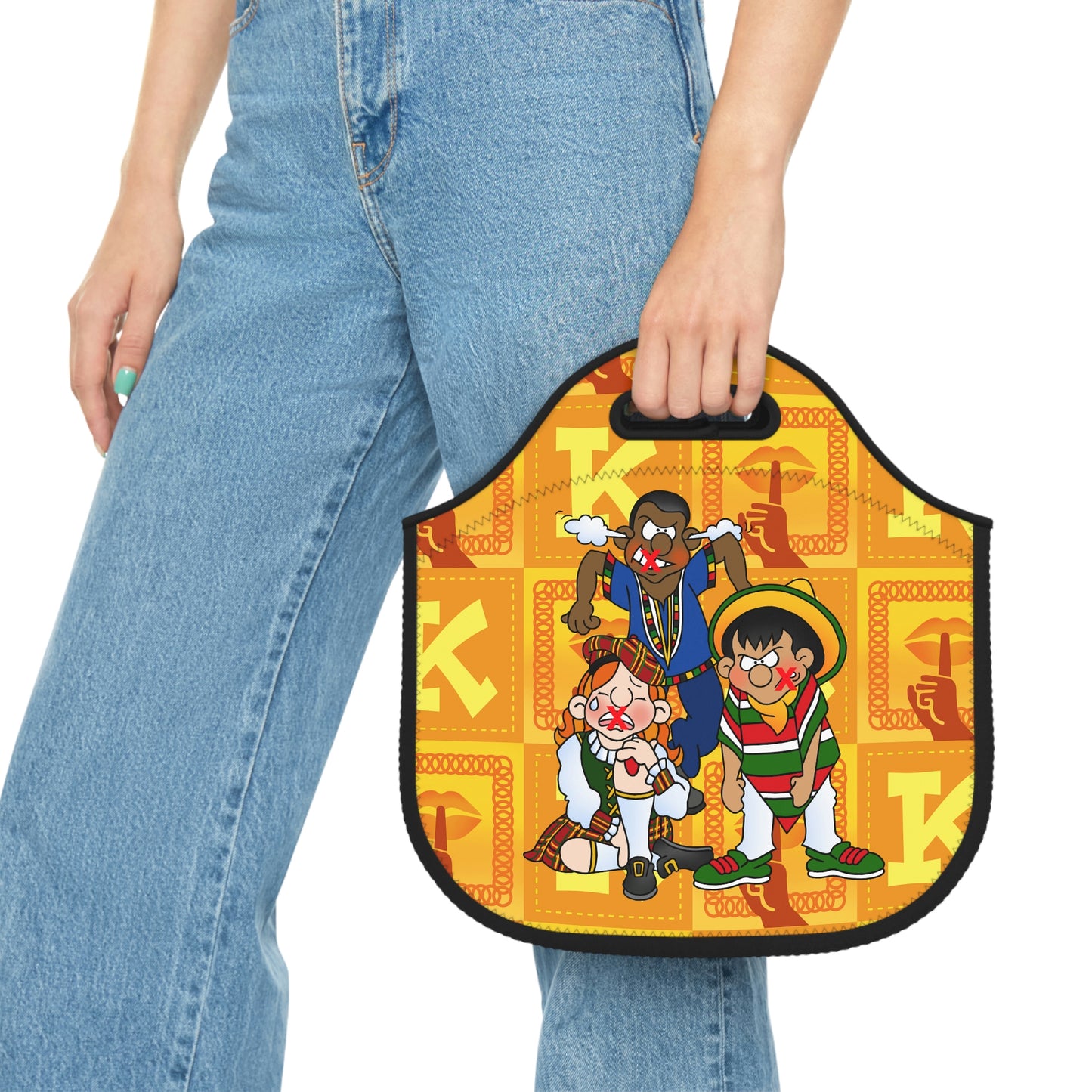 The Bible as Simple as ABC K Neoprene Lunch Bag