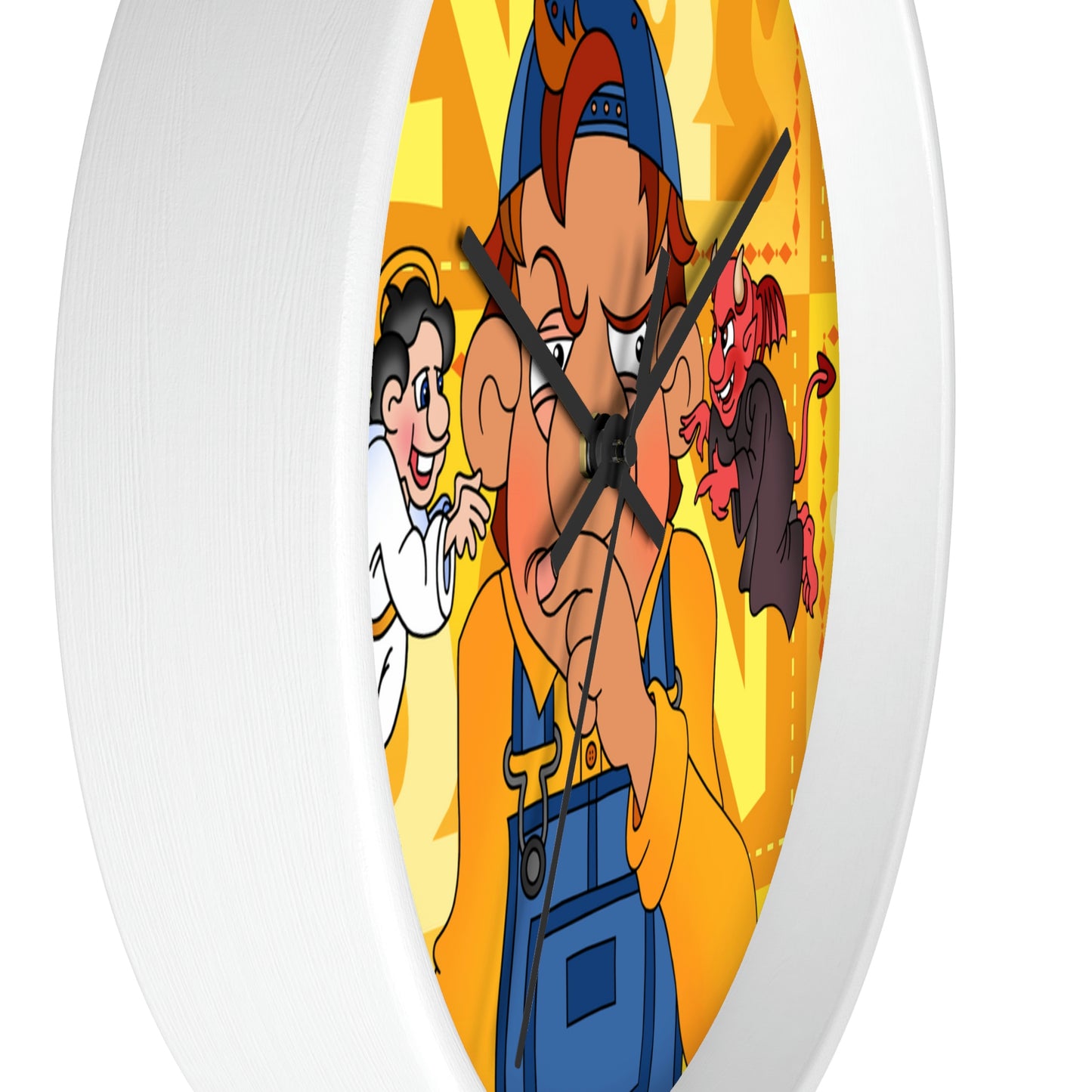 The Bible as Simple as ABC N Wall Clock