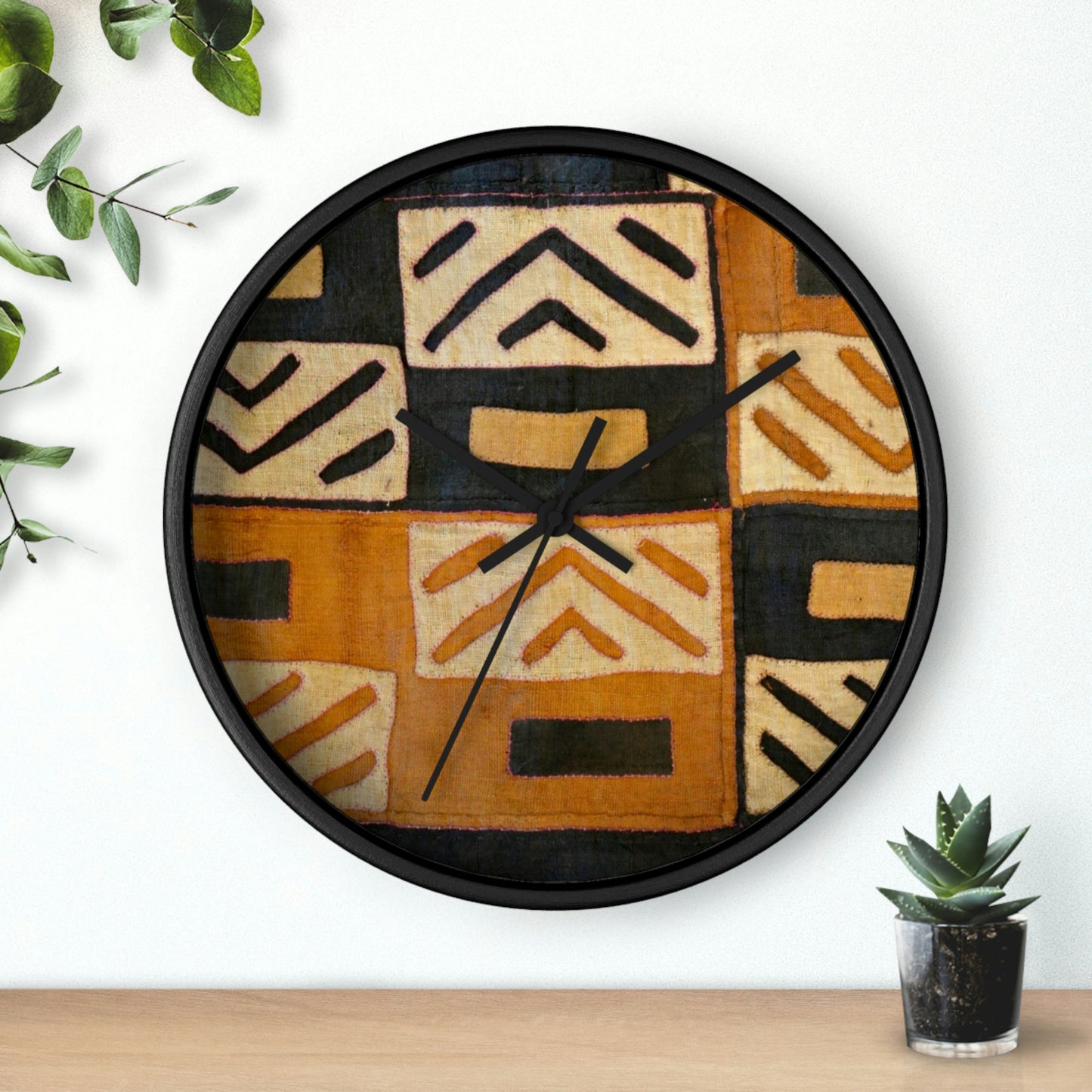 A Show of Hands Fabric!! Wall Clock