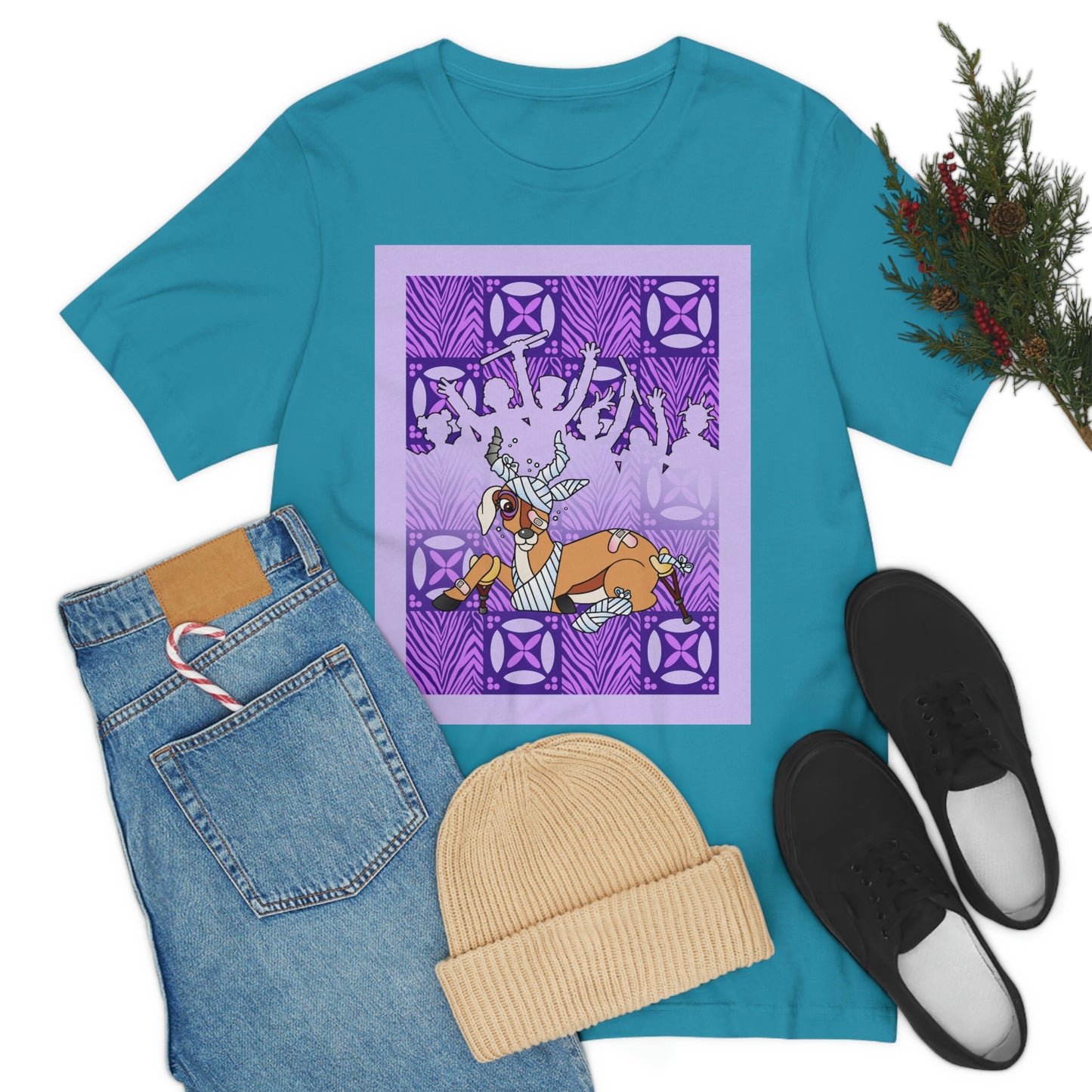 The Day that Goso Fell! Unisex Jersey Short Sleeve Tee