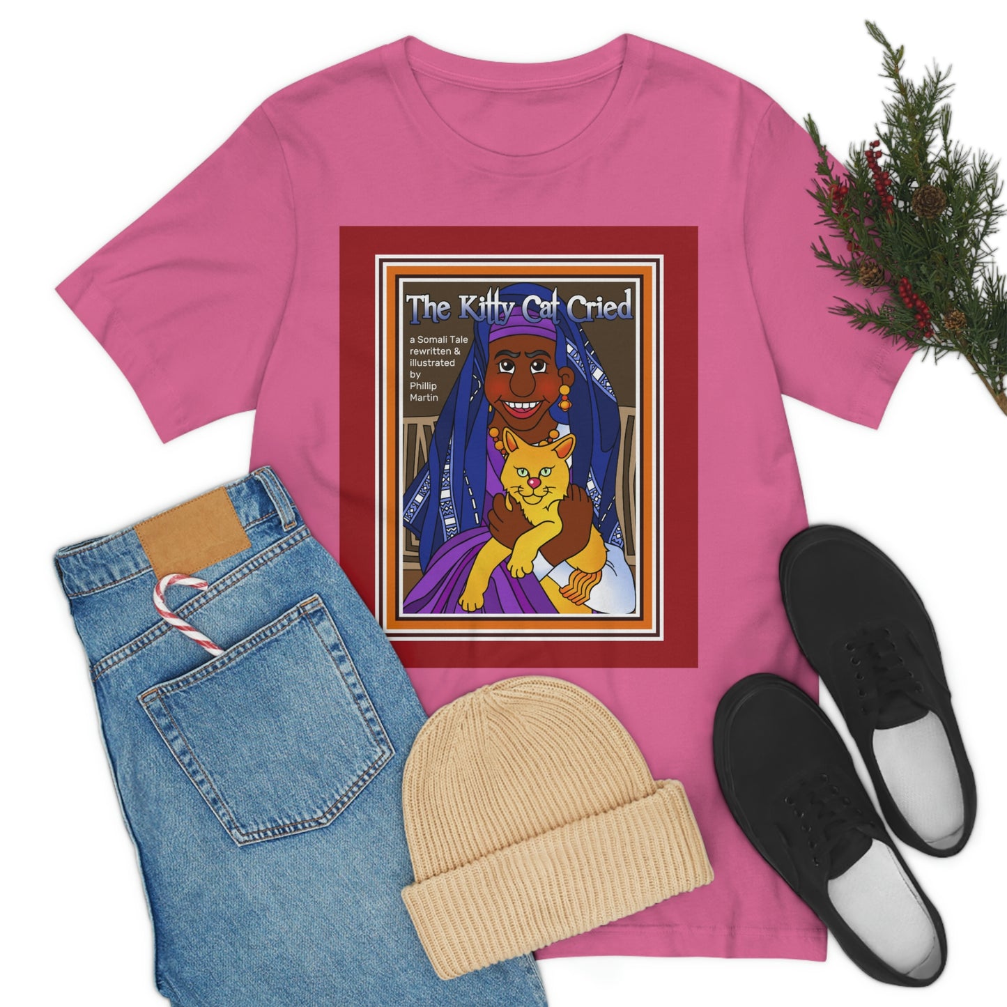 The Kitty Cat Cried Unisex Jersey Short Sleeve Tee