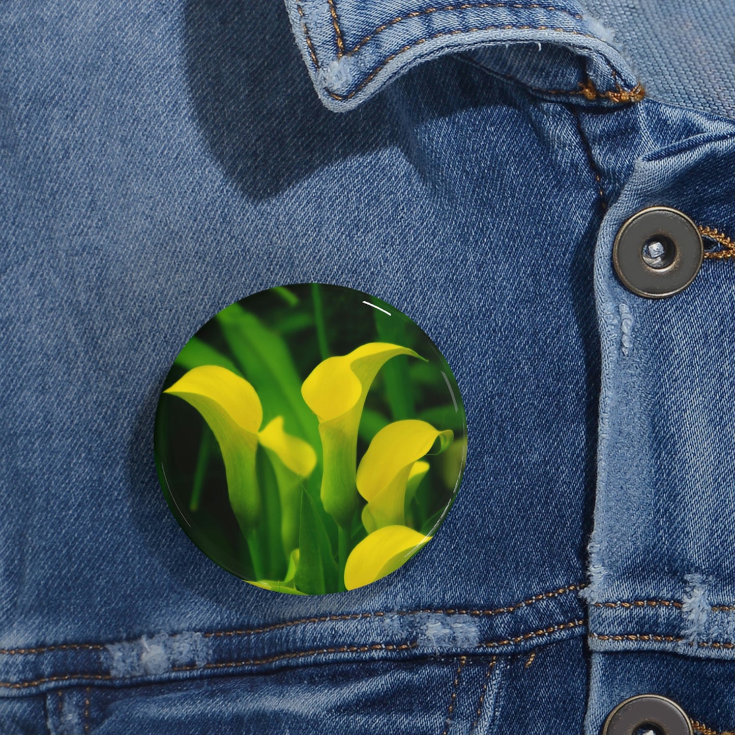 Flowers 33 Round Pins