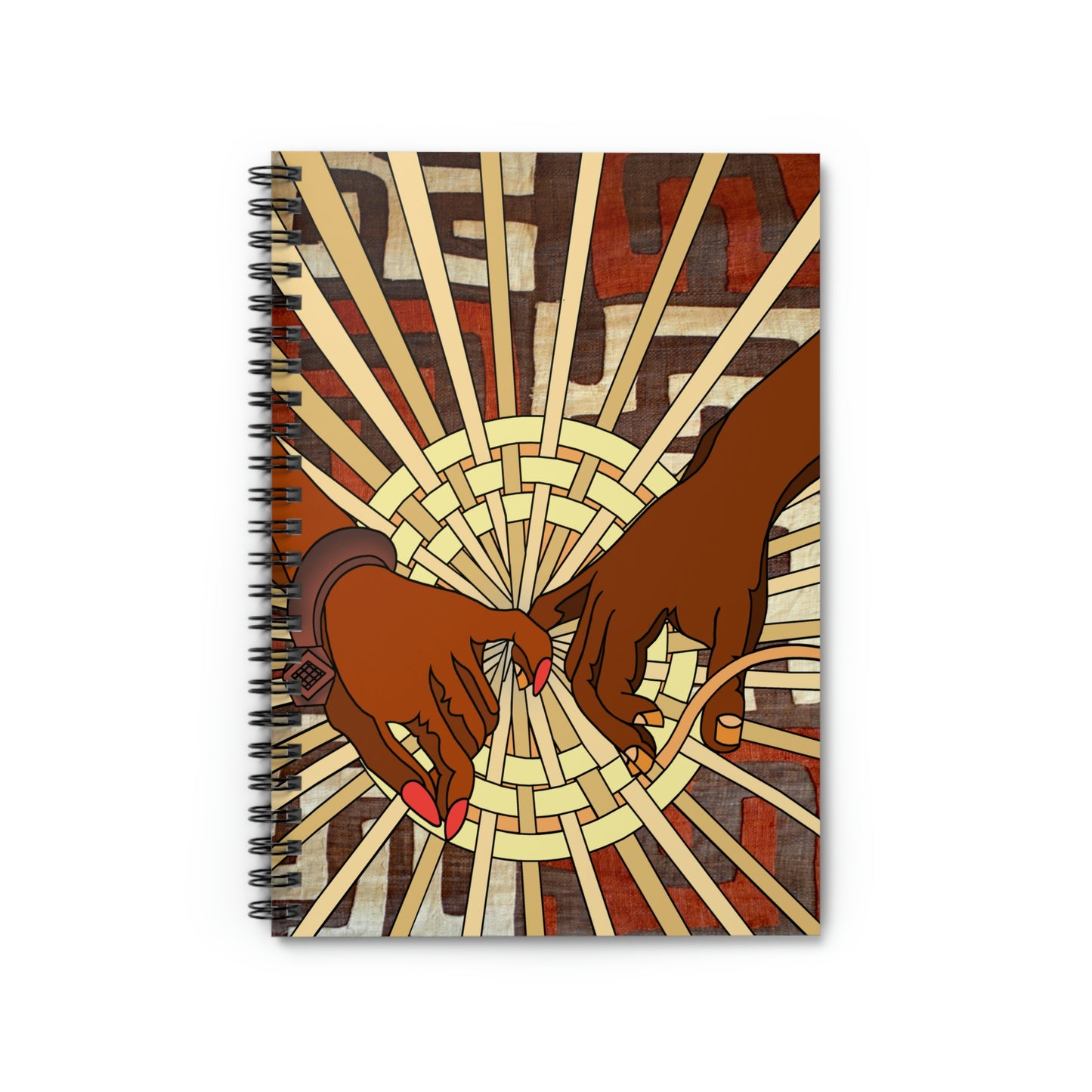 A Show of Hands!! Spiral Notebook - Ruled Line