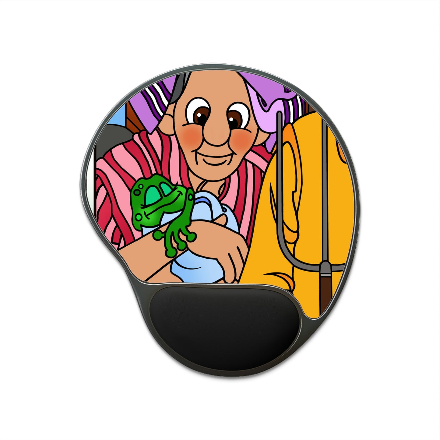 The Frog Princess Mouse Pad With Wrist Rest