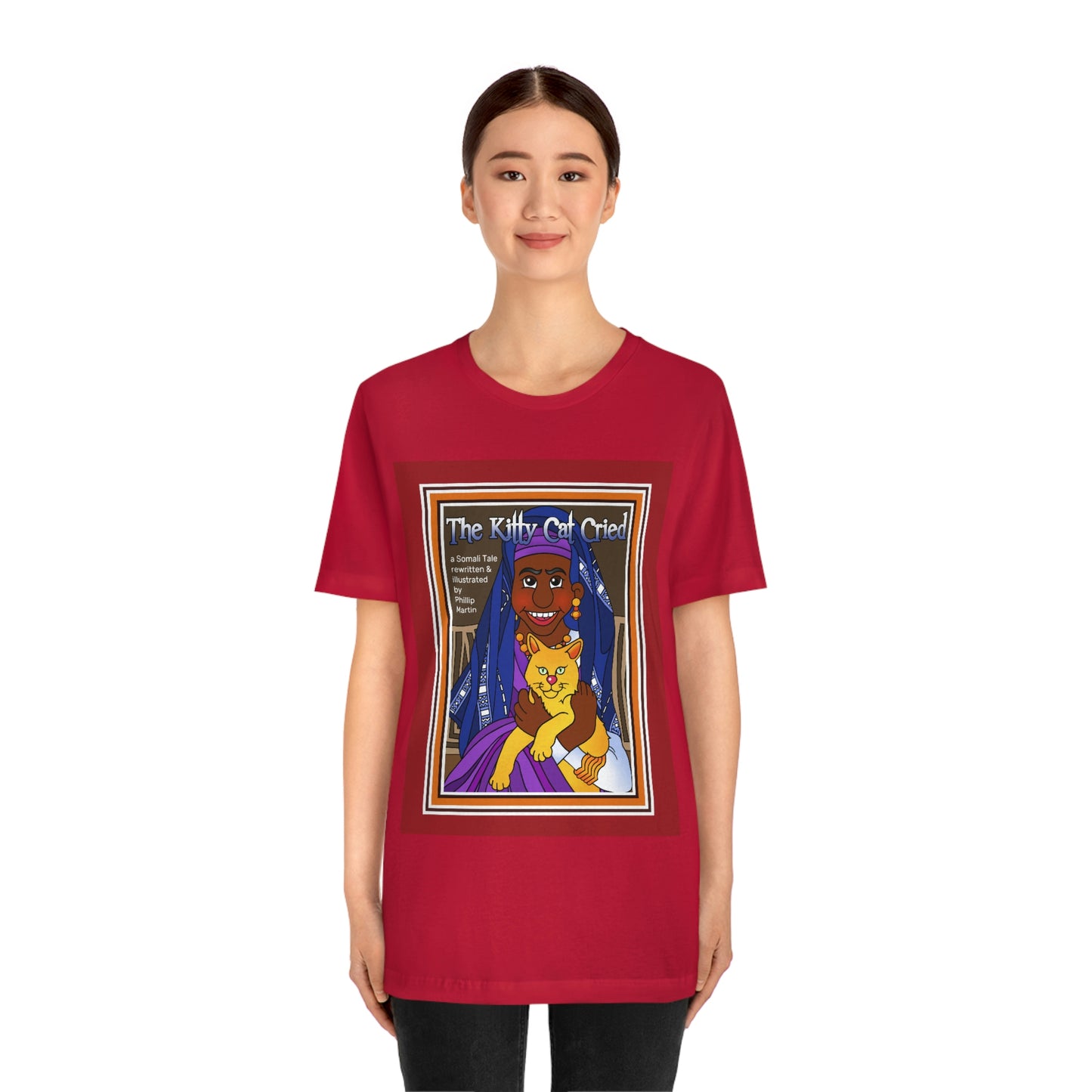 The Kitty Cat Cried Unisex Jersey Short Sleeve Tee