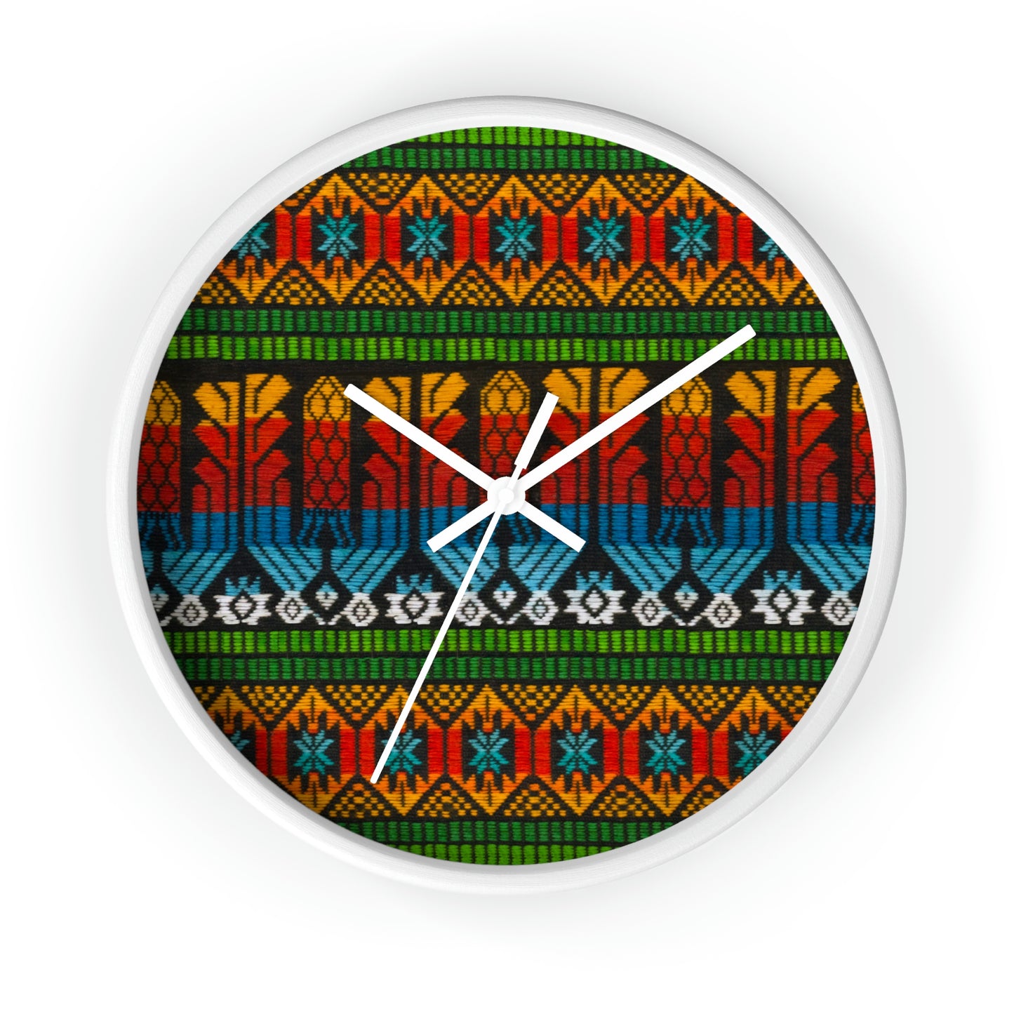 A Pack of Lies Fabric!! Wall Clock