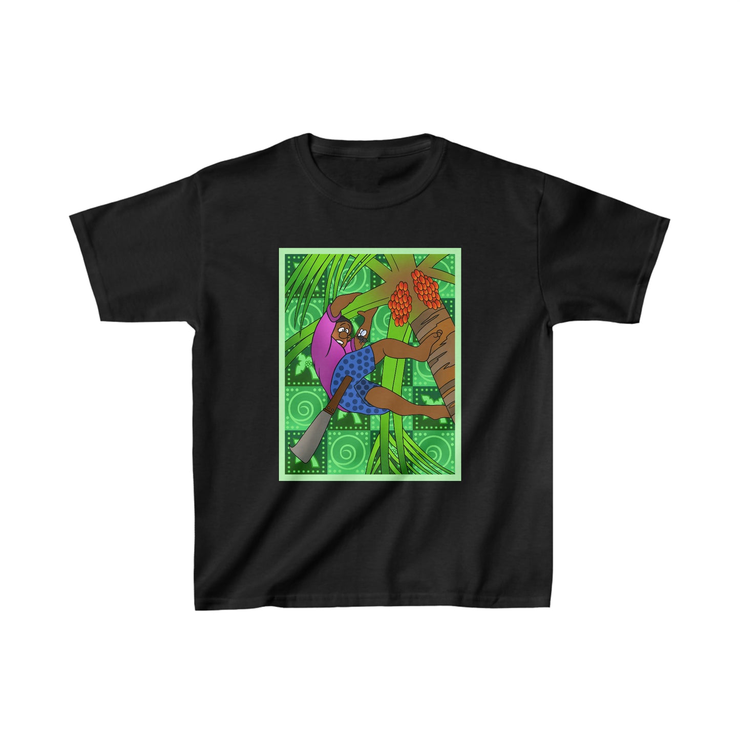 A Fowl Chain of Events! Kids Heavy Cotton™ Tee