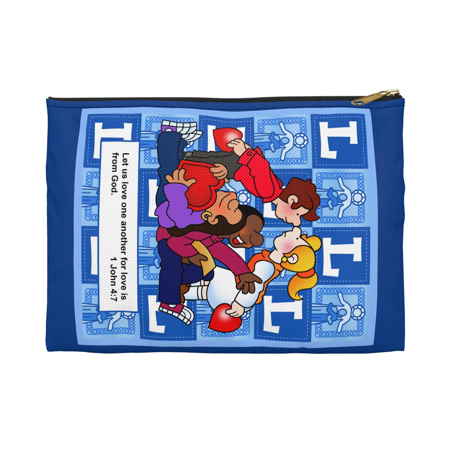 The Bible as Simple as ABC L Accessory Pouch