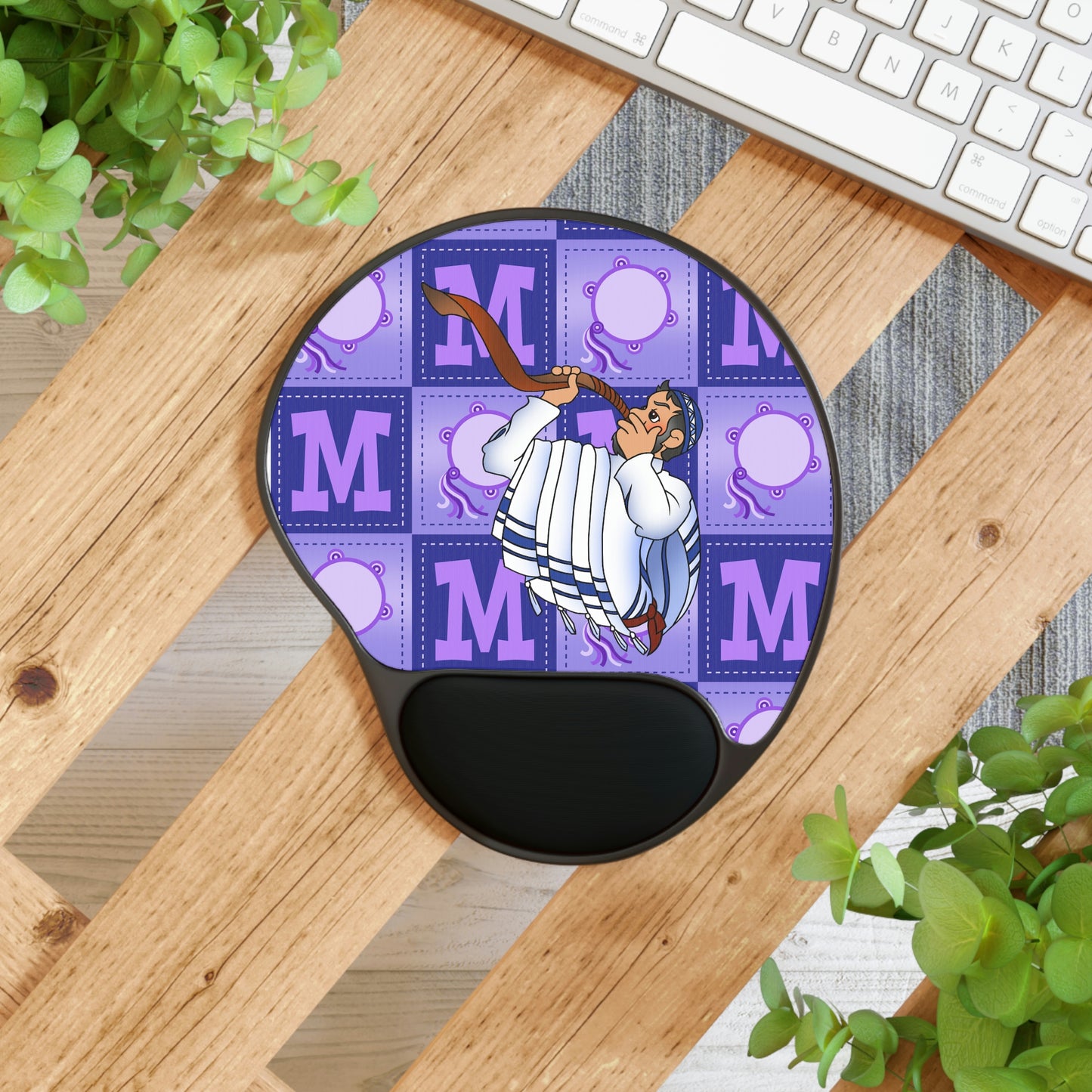 The Bible as Simple as ABC M Mouse Pad With Wrist Rest
