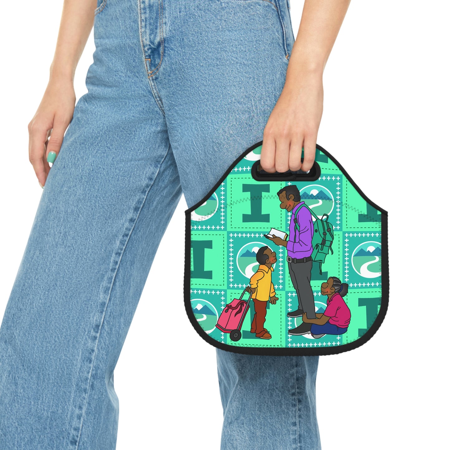 The Bible as Simple as ABC I Neoprene Lunch Bag