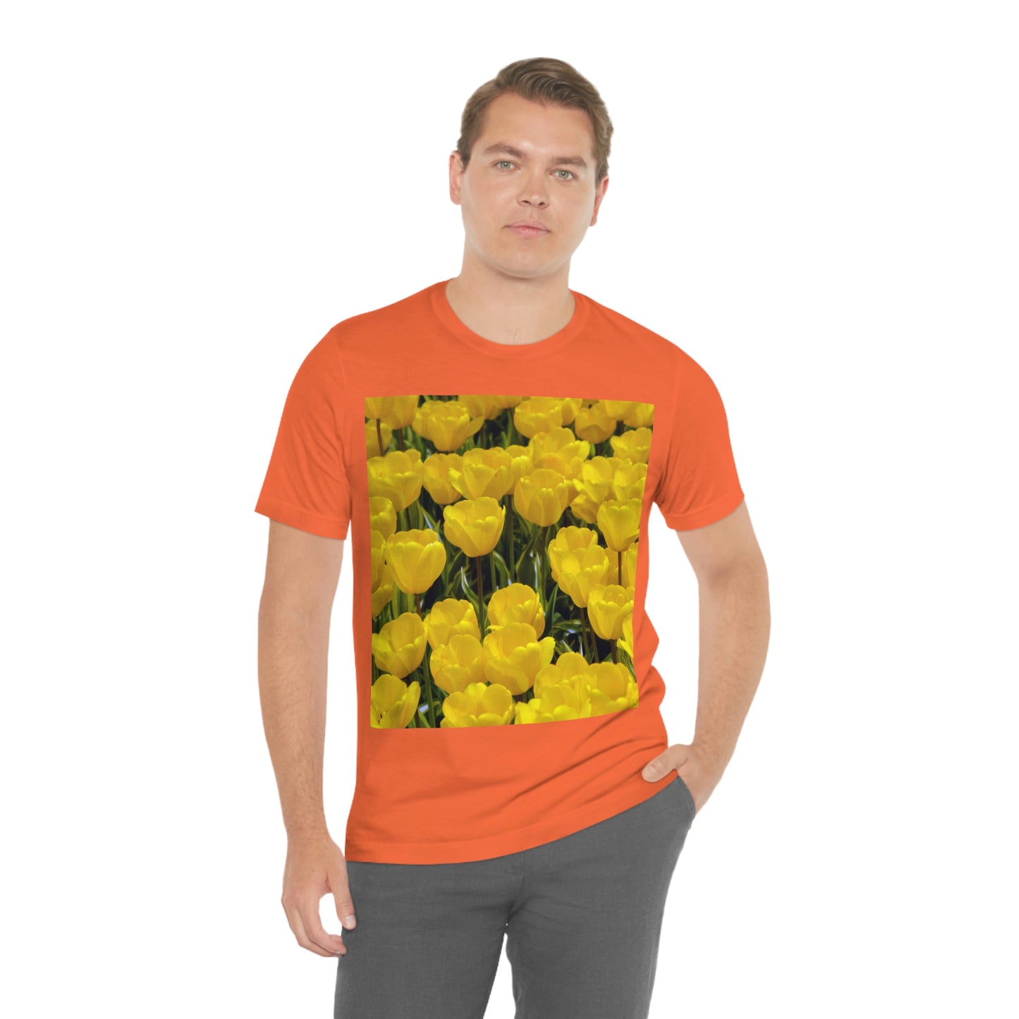 Flowers 23 Unisex Jersey Short Sleeve Tee