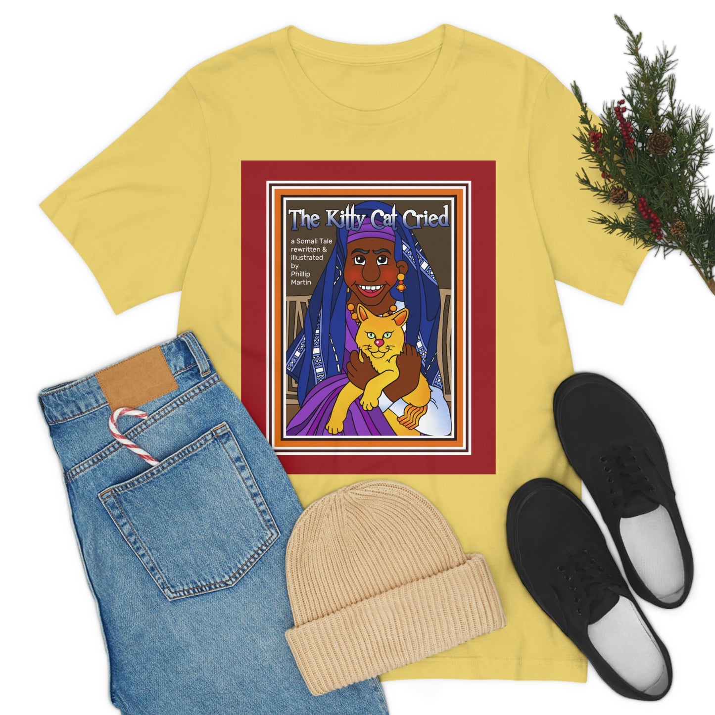 The Kitty Cat Cried Unisex Jersey Short Sleeve Tee