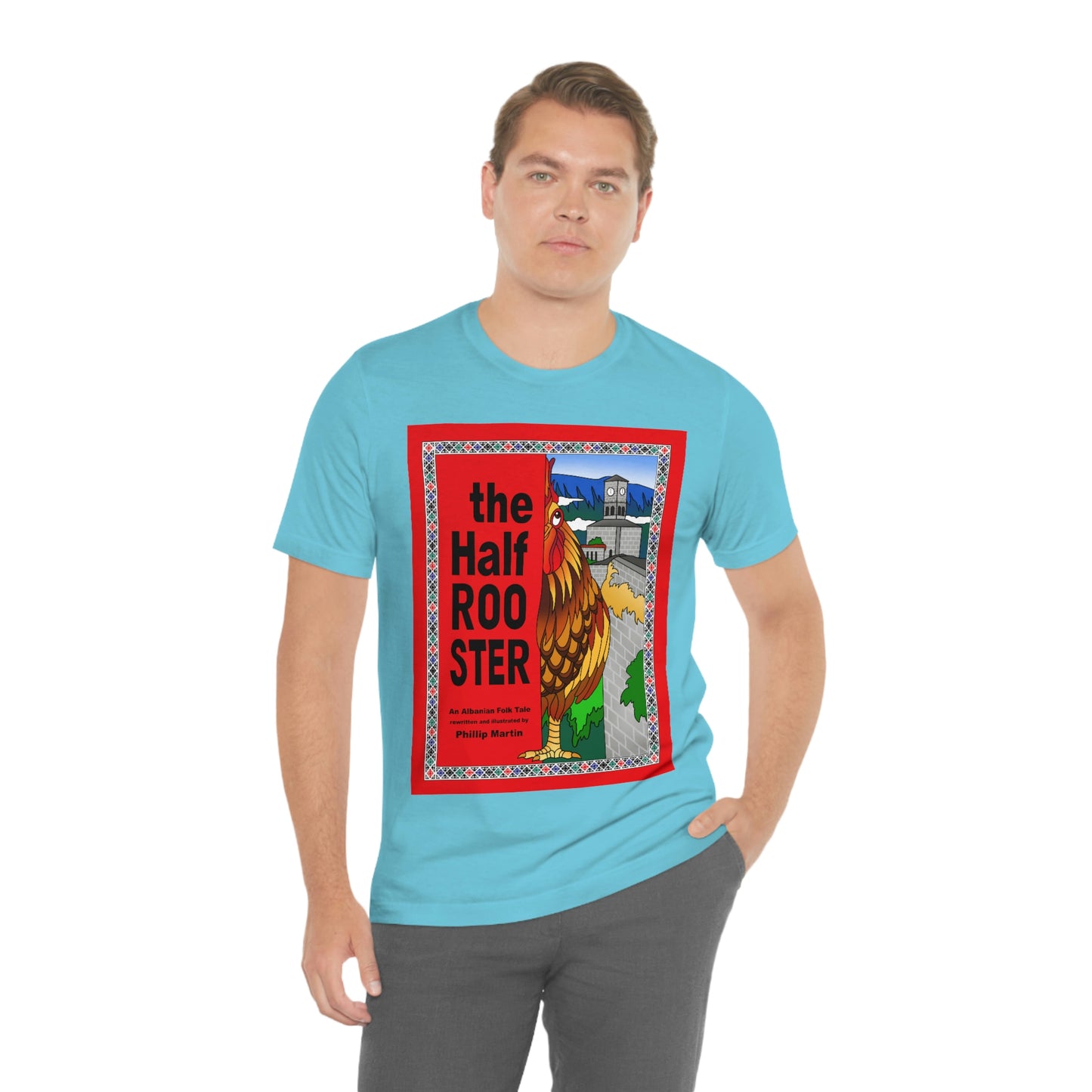 The Half Rooster Unisex Jersey Short Sleeve Tee